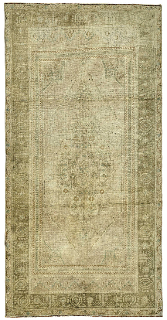 3x7 Beige Small Oriental Rug - 49857
