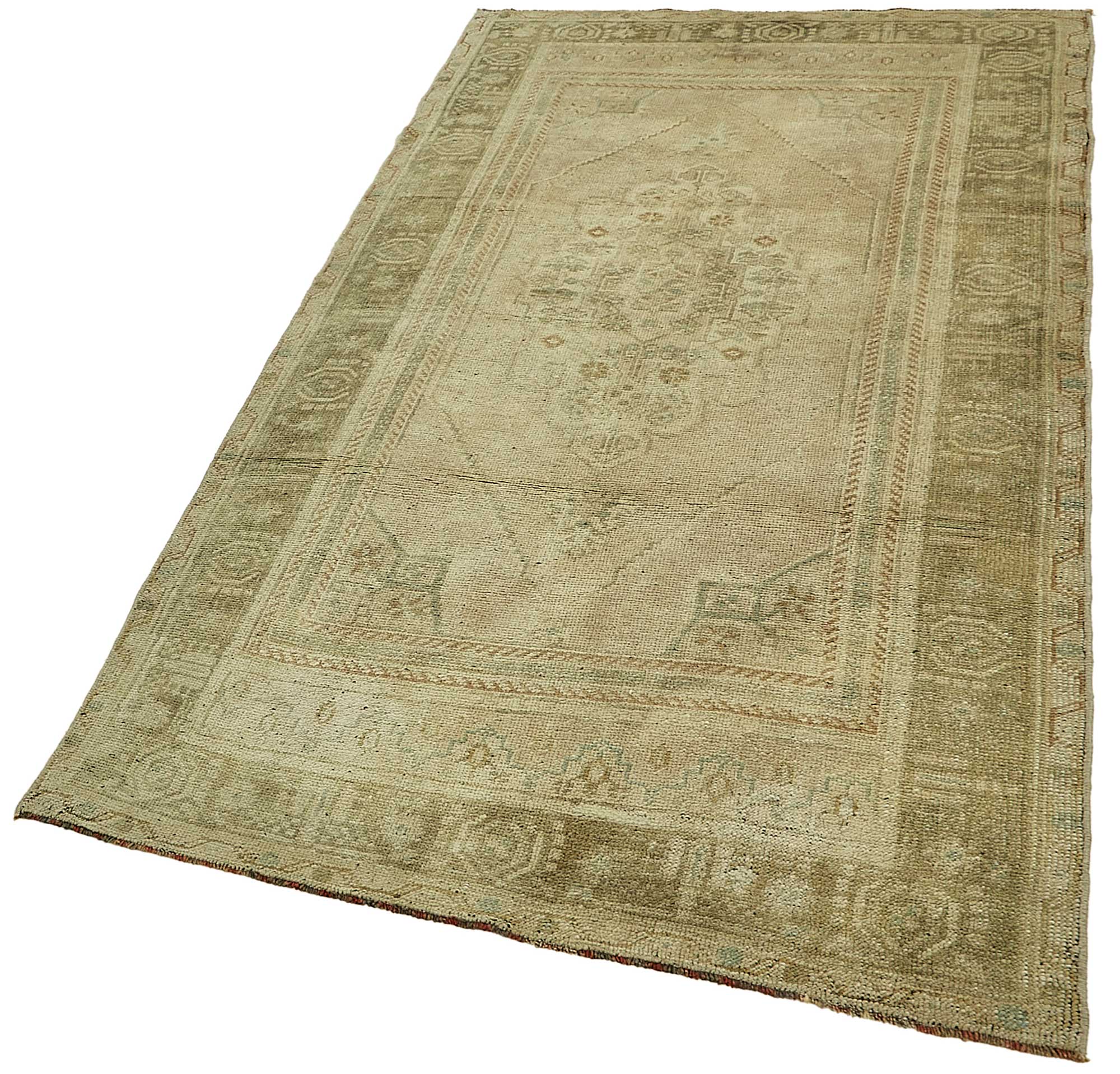 3x7 Beige Small Oriental Rug - 49857