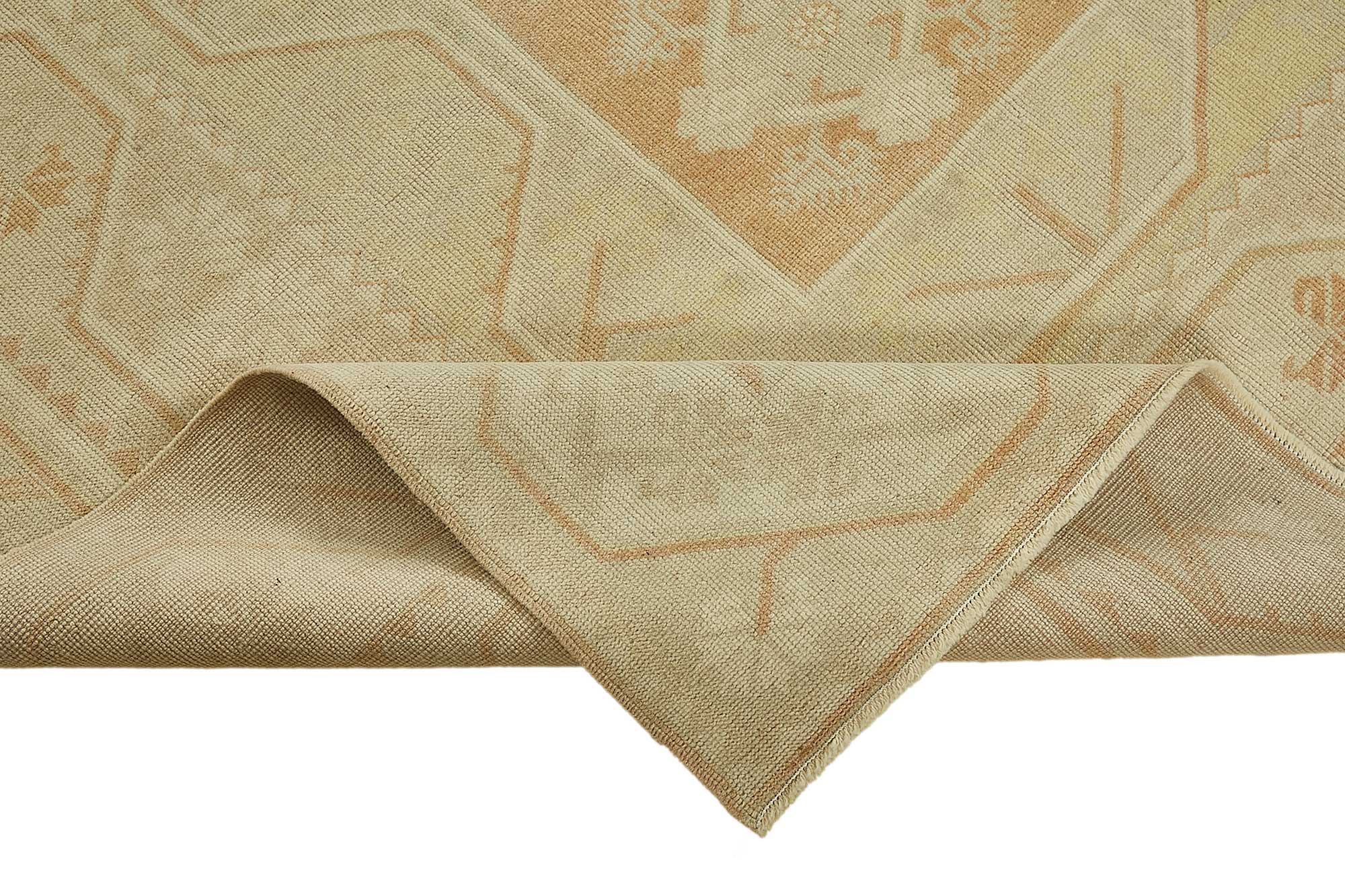 5x8 Beige Handmade Oriental Rug - 49859
