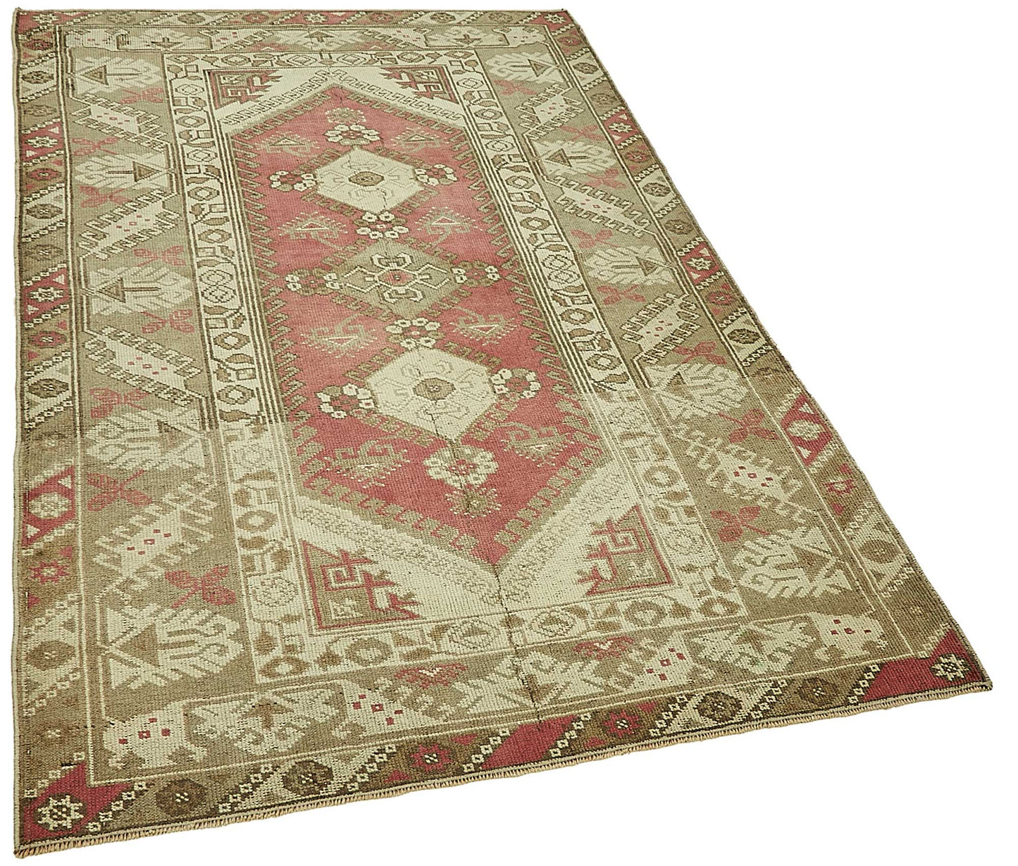 4x6 Beige Small Oriental Rug - 49860