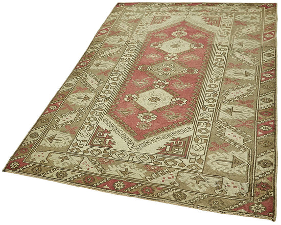 4x6 Beige Small Oriental Rug - 49860
