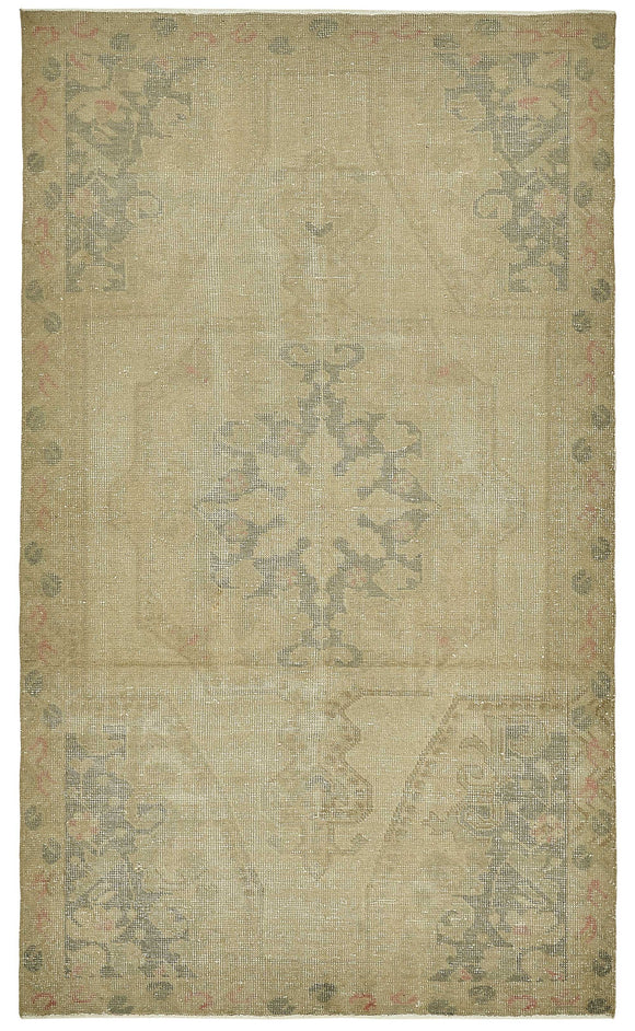 4x7 Beige Small Oriental Rug - 49861