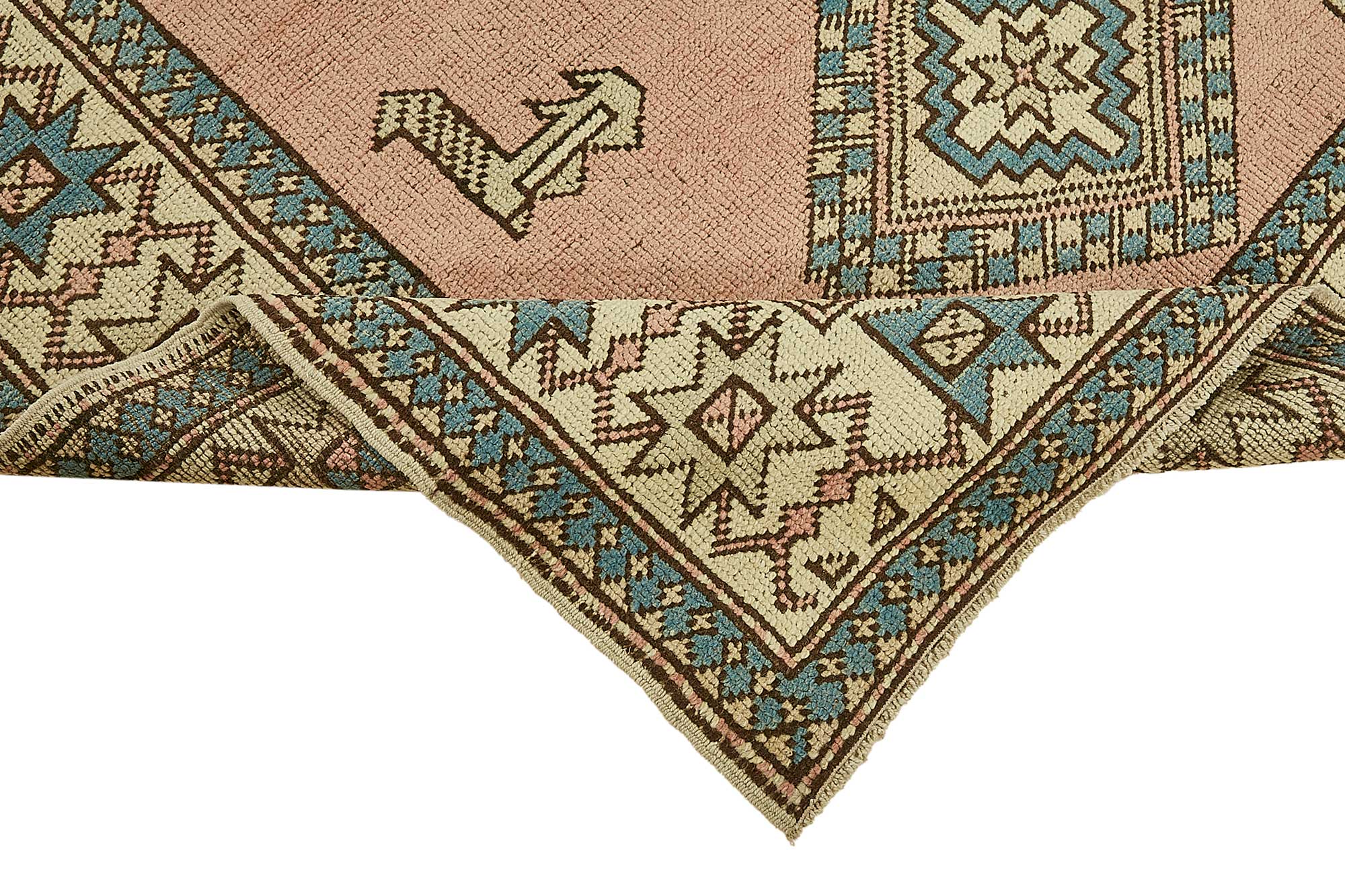 5x5 Beige Small Oriental Rug - 49863