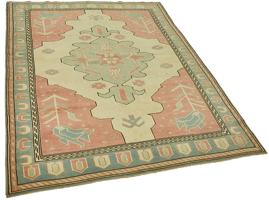 5x7 Beige Small Oriental Rug - 49915
