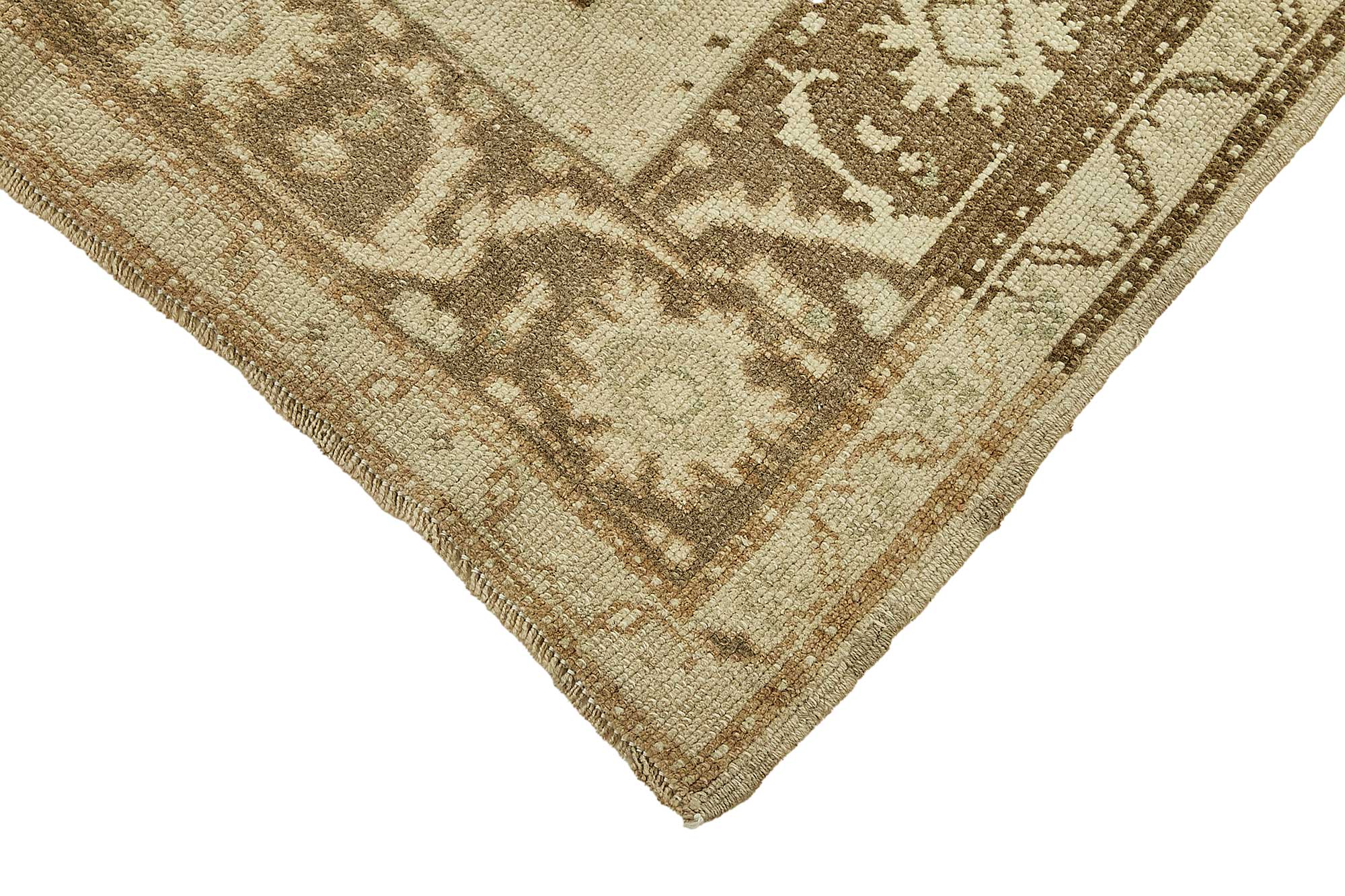 5x8 Beige Handmade Oriental Rug - 49920