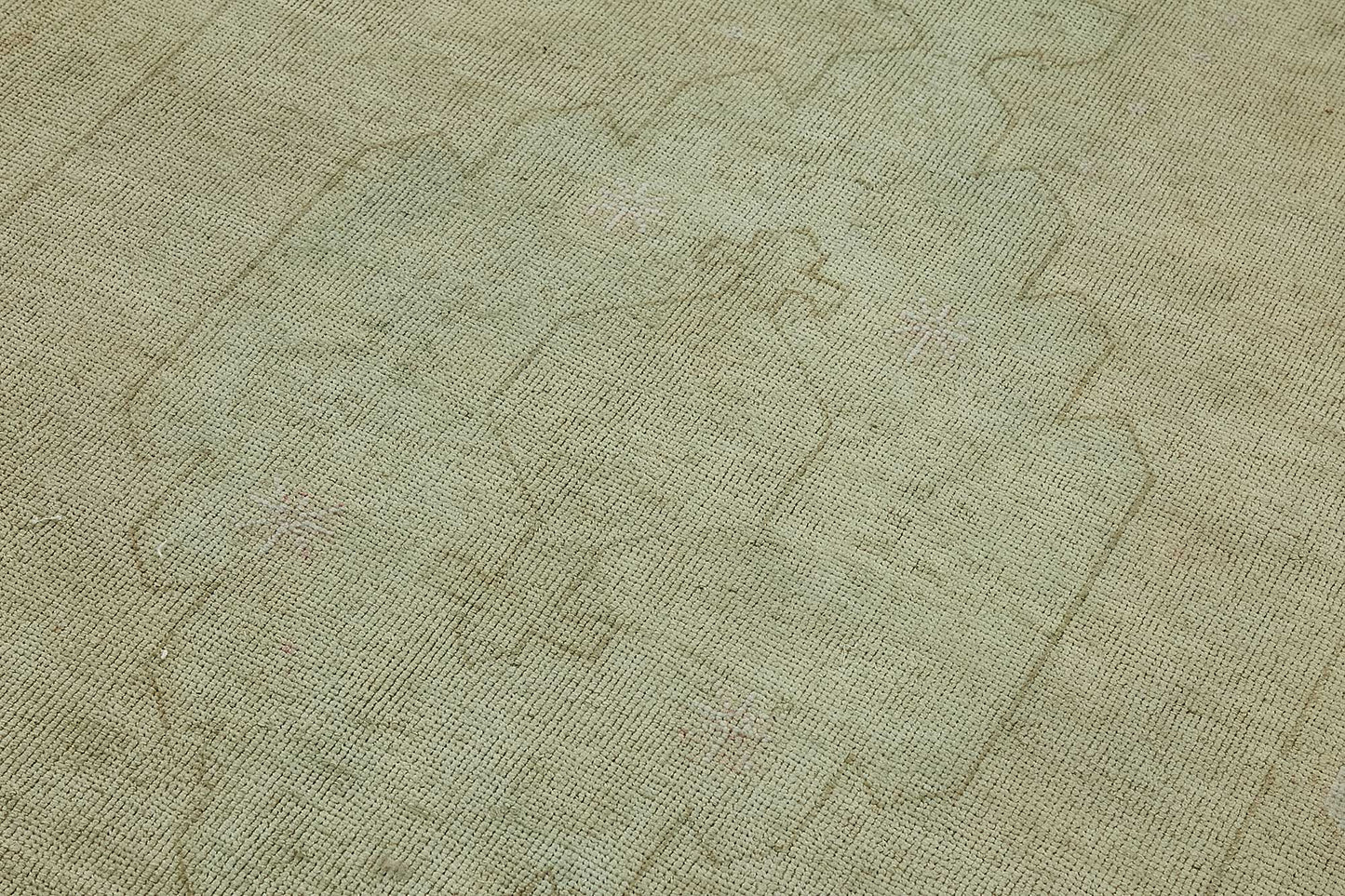 5x8 Beige Handmade Oriental Rug - 49921