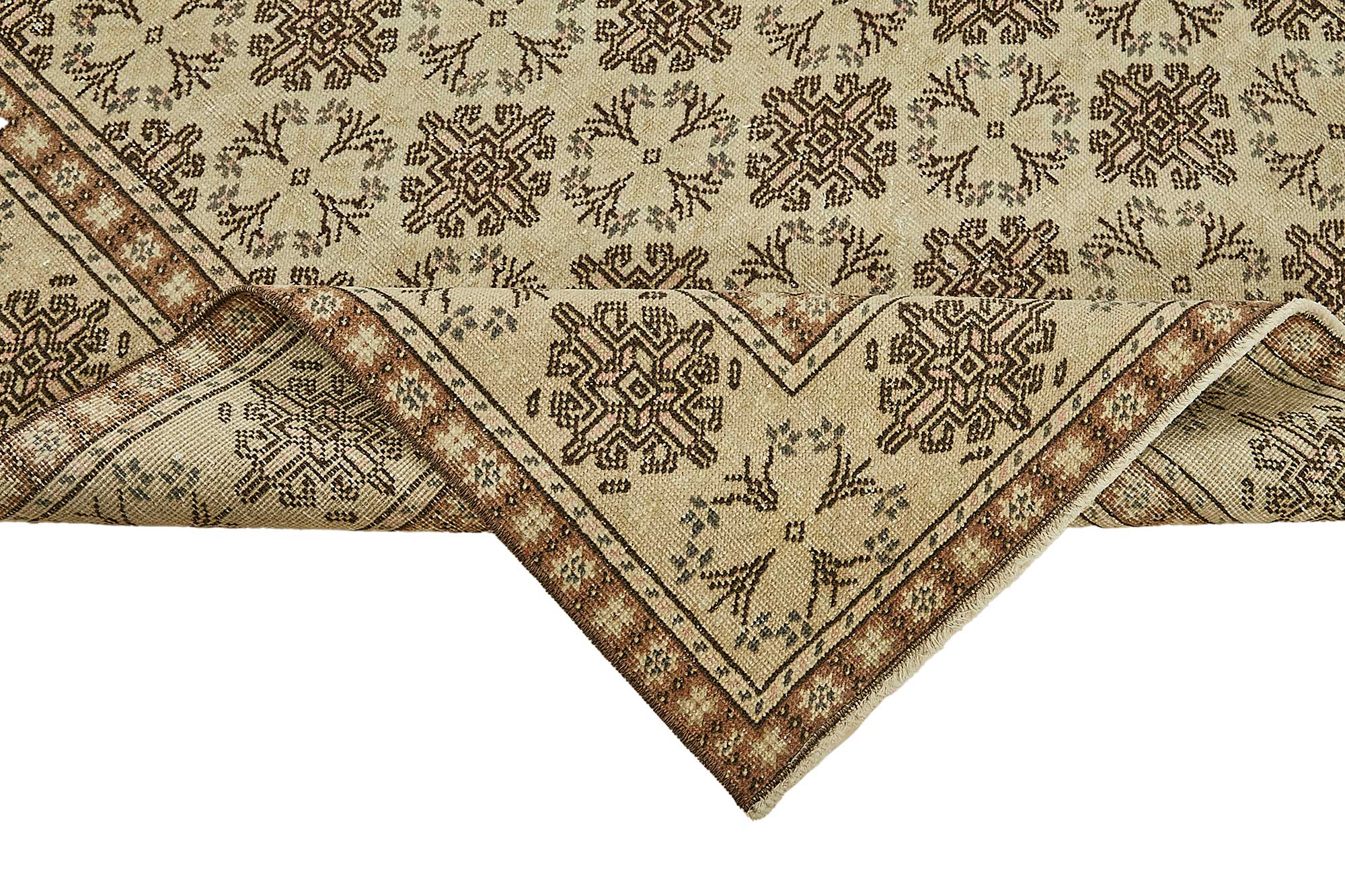 4x6 Beige Small Oriental Rug - 49923
