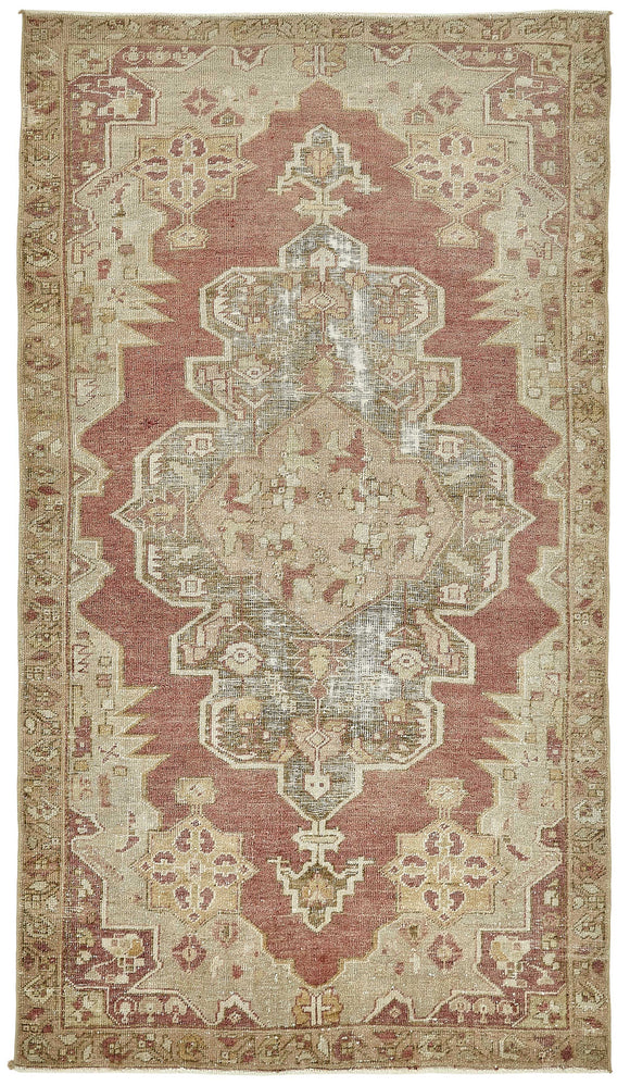 4x8 Beige Small Oriental Rug - 49925