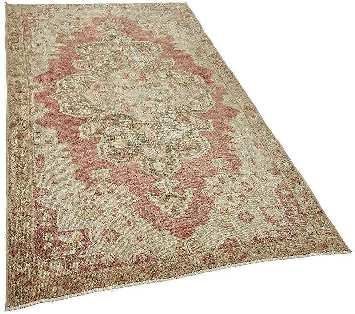 4x8 Beige Small Oriental Rug - 49925