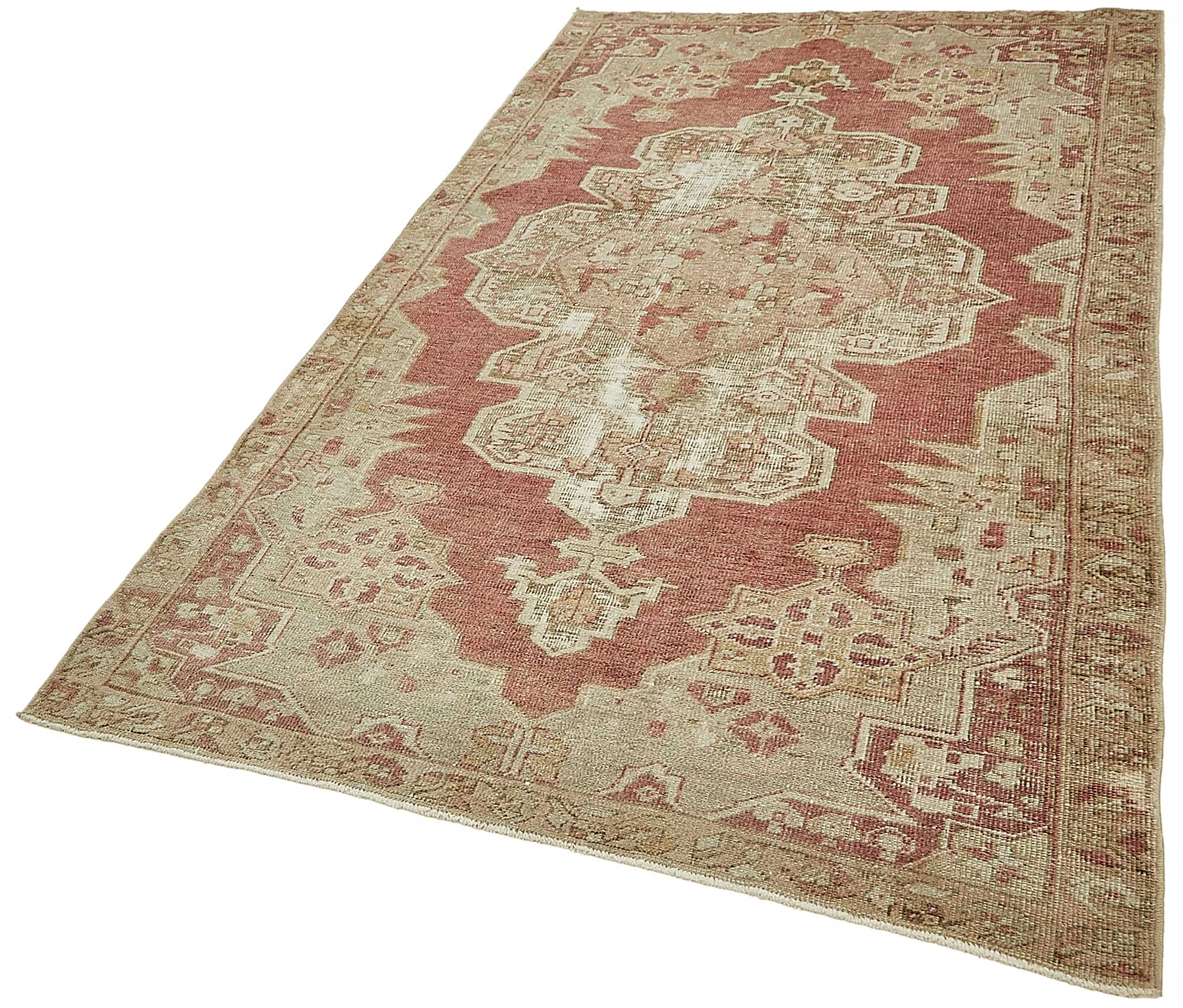 4x8 Beige Small Oriental Rug - 49925