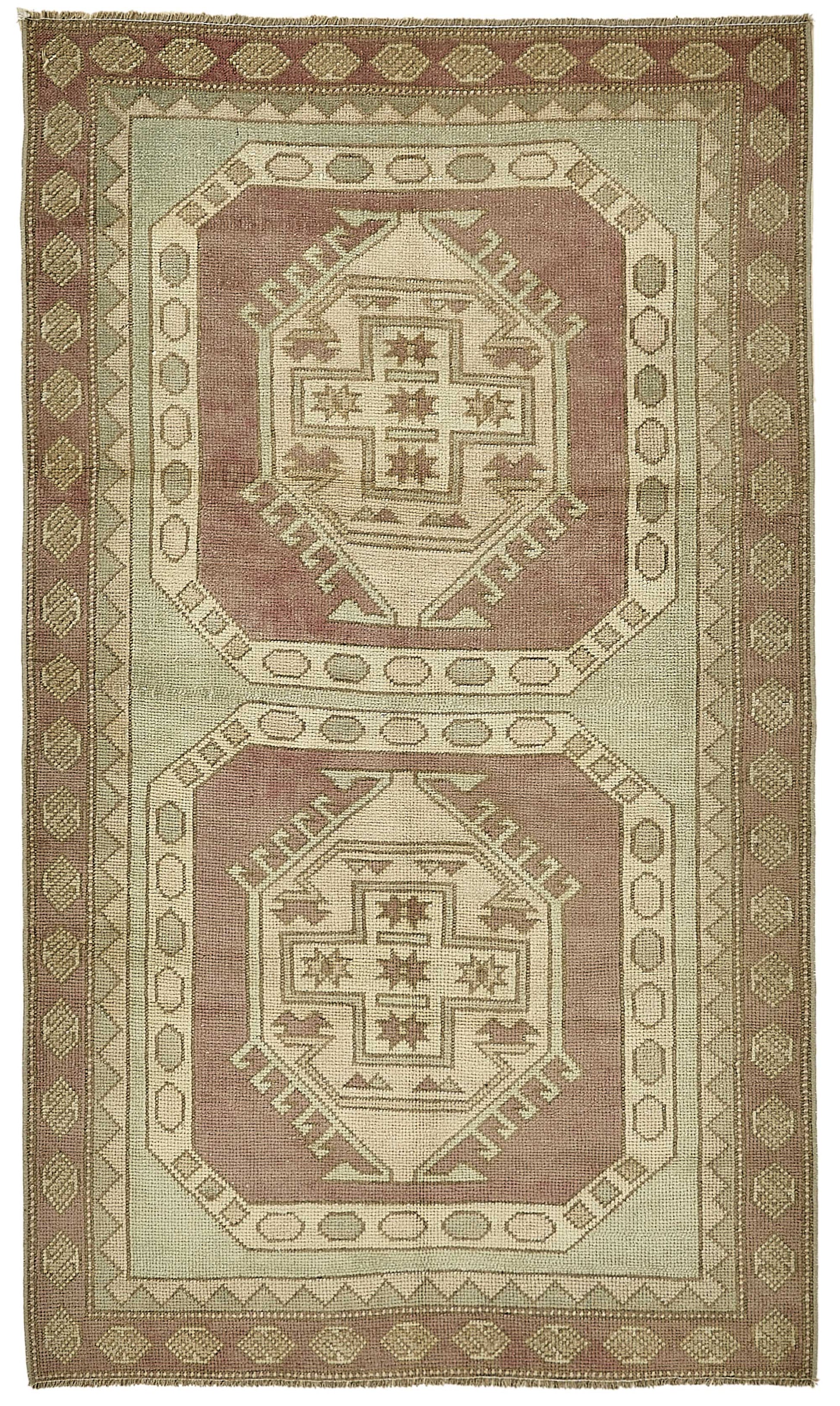3x6 Beige Small Oriental Rug - 49928