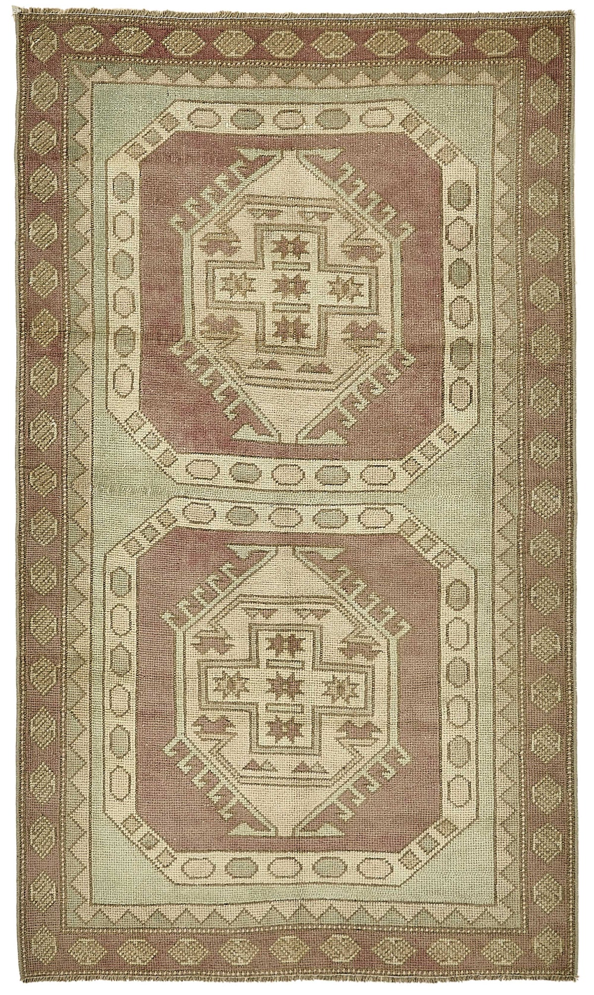 3x6 Hand-Knotted Anatolian Rug - 49928