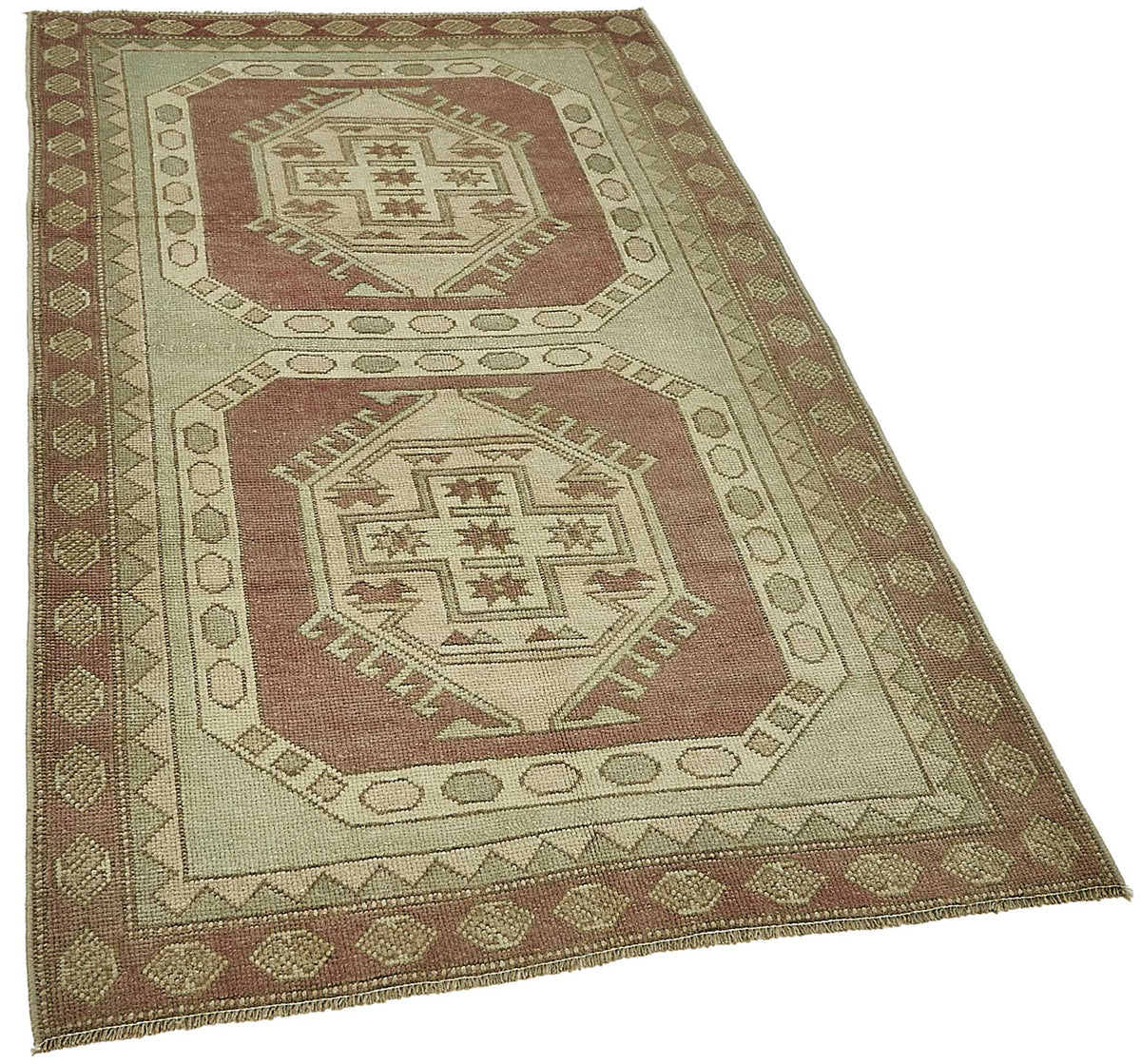 3x6 Hand-Knotted Anatolian Rug - 49928