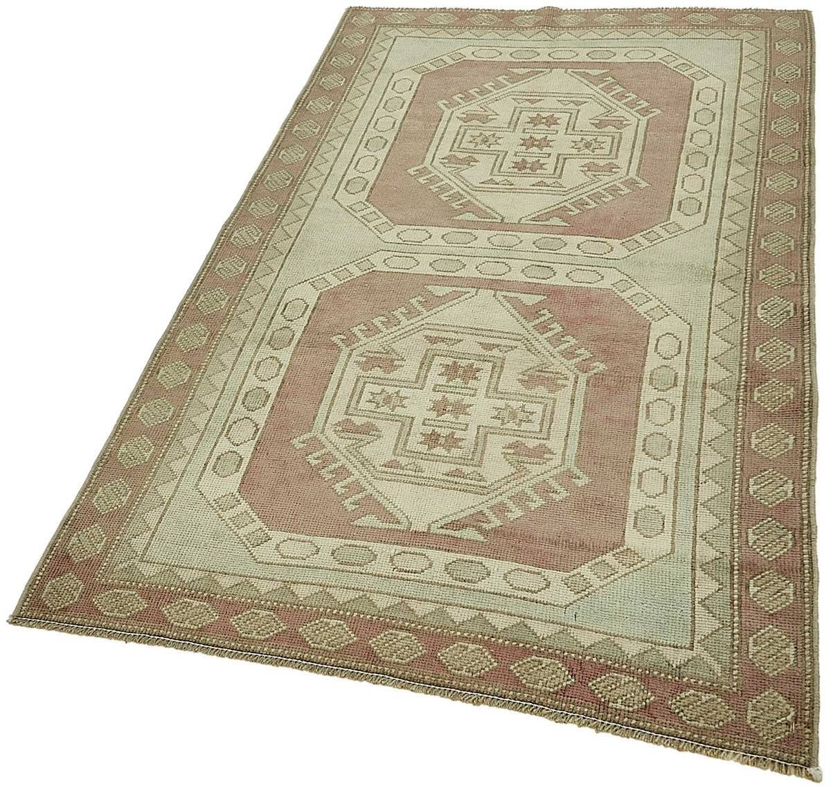3x6 Hand-Knotted Anatolian Rug - 49928