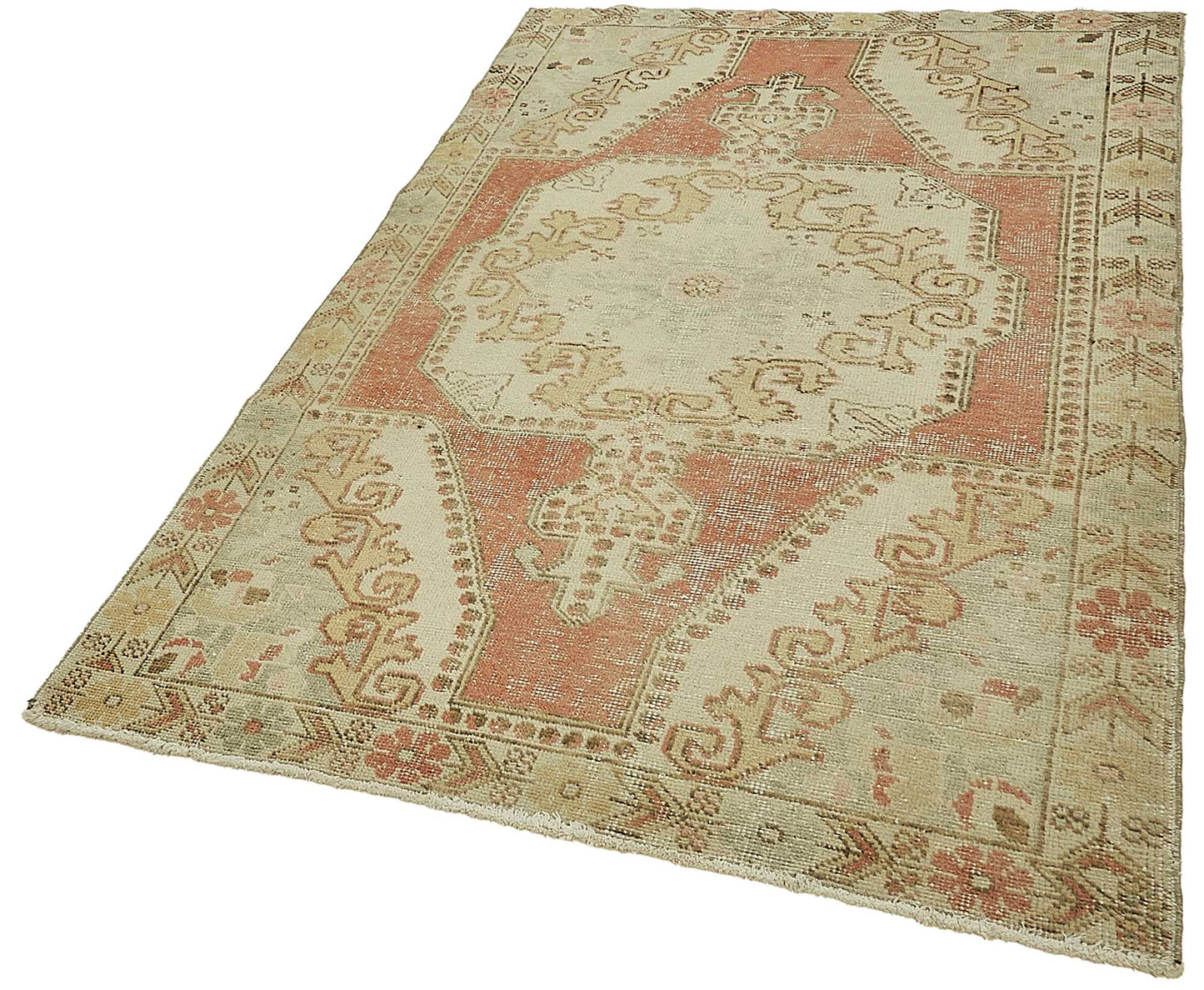4x7 Beige Small Oriental Rug - 49929