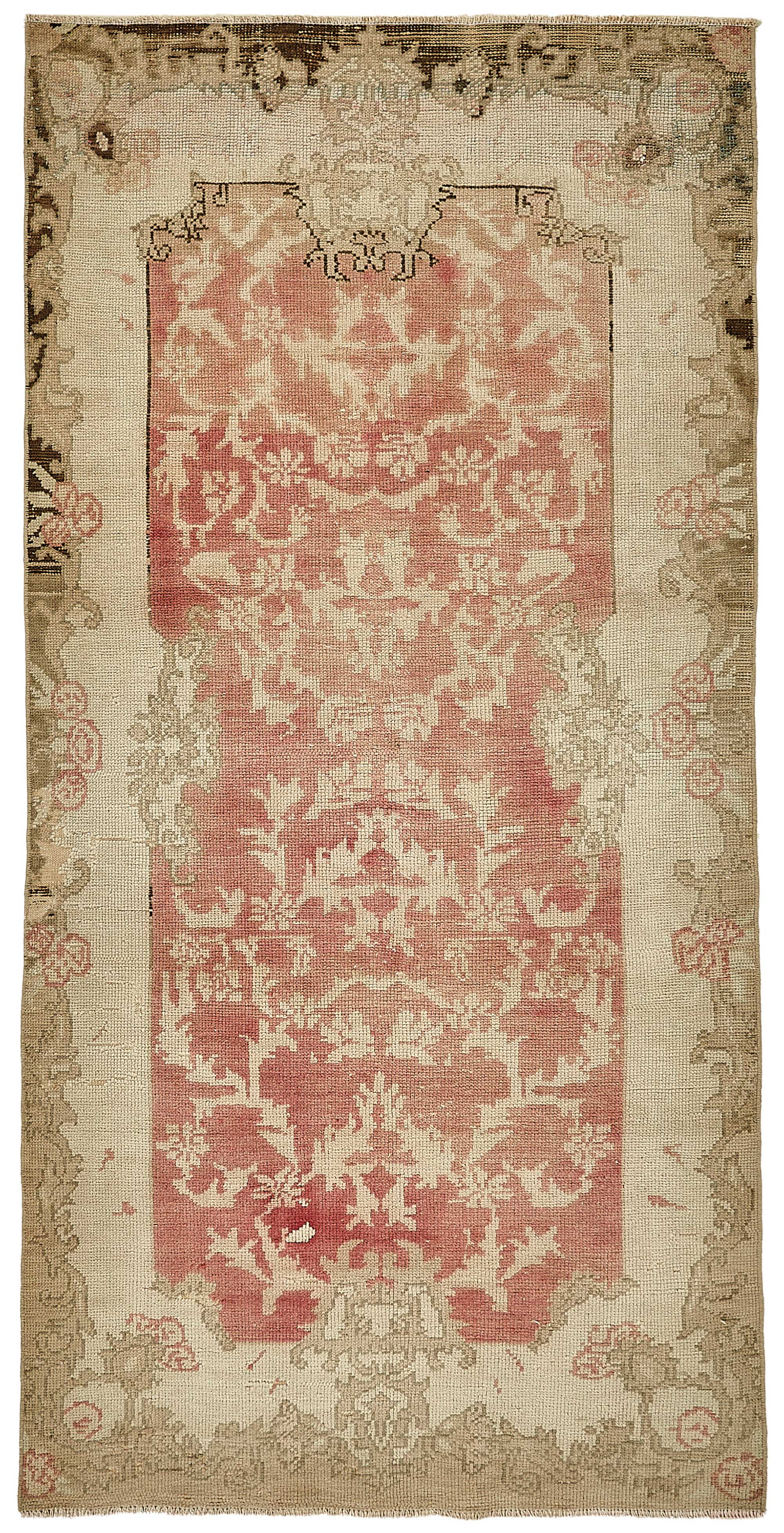 3x7 Beige Small Oriental Rug - 49931