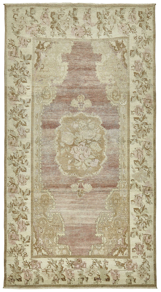 5x8 Beige Handmade Oriental Rug - 49934
