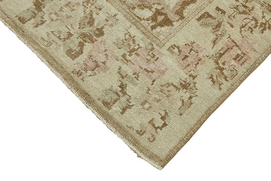 5x8 Beige Handmade Oriental Rug - 49934
