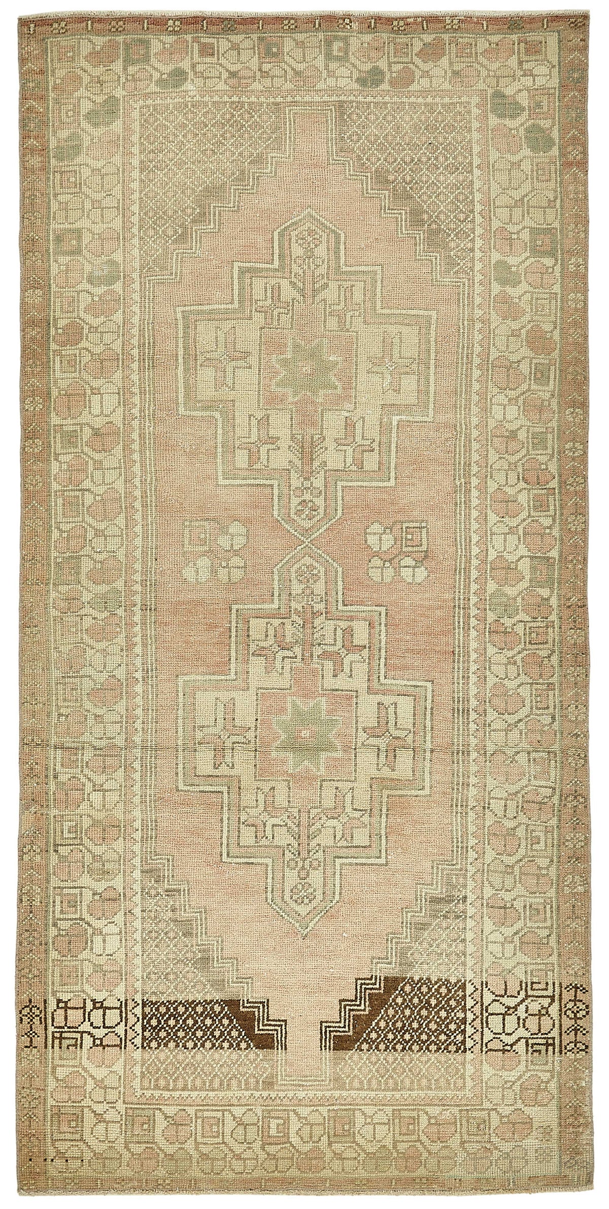 4x8 Hand-Knotted Anatolian Rug - 49935