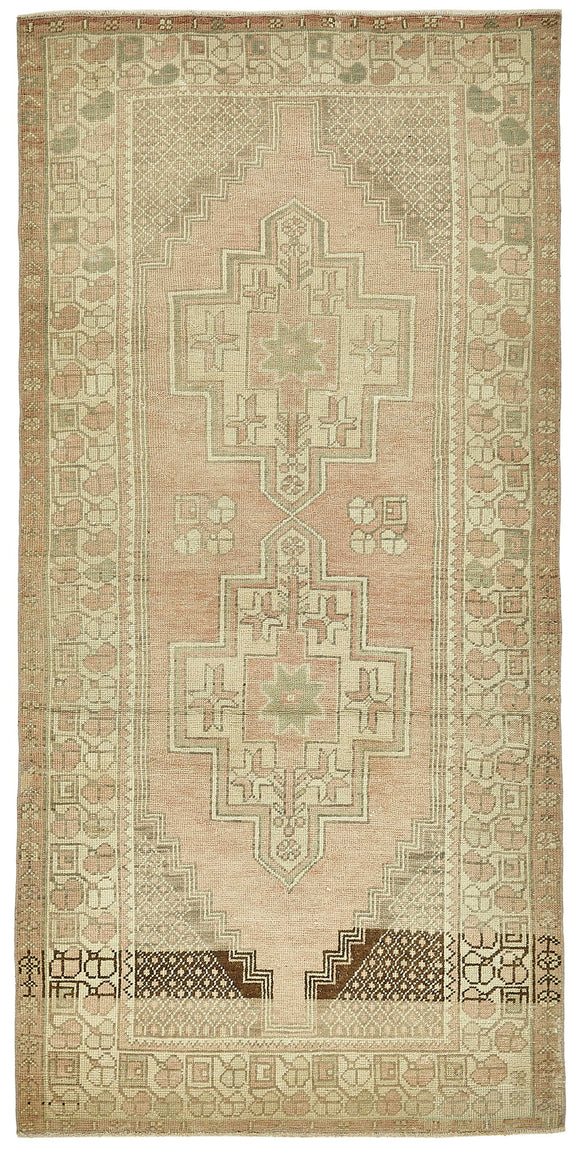 4x8 Beige Small Oriental Rug - 49935