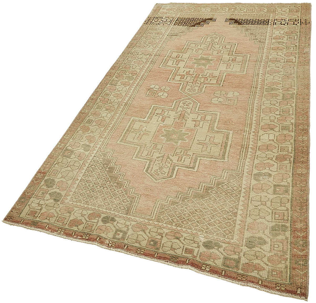 4x8 Hand-Knotted Anatolian Rug - 49935
