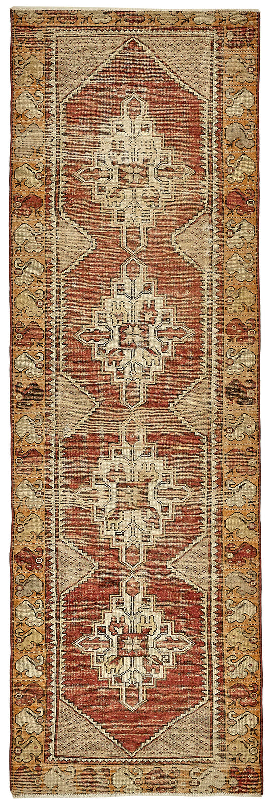3x10 Beige Anatolian Runner Rug - 49940