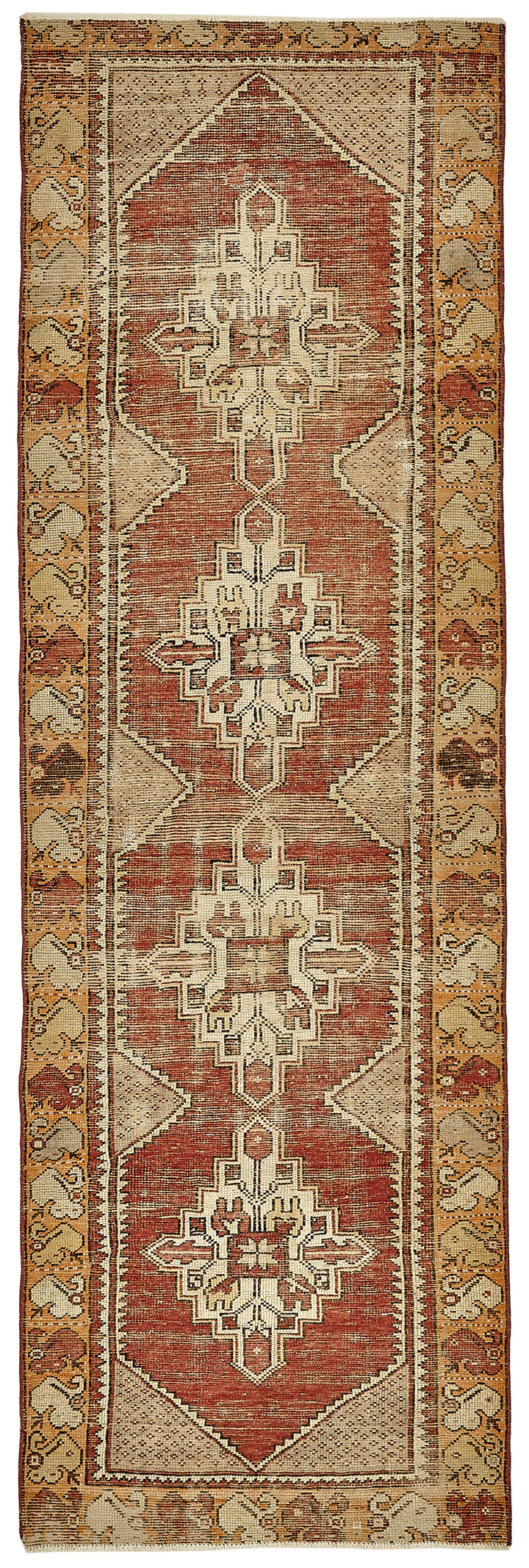 3x10 Beige Anatolian Runner Rug - 49940