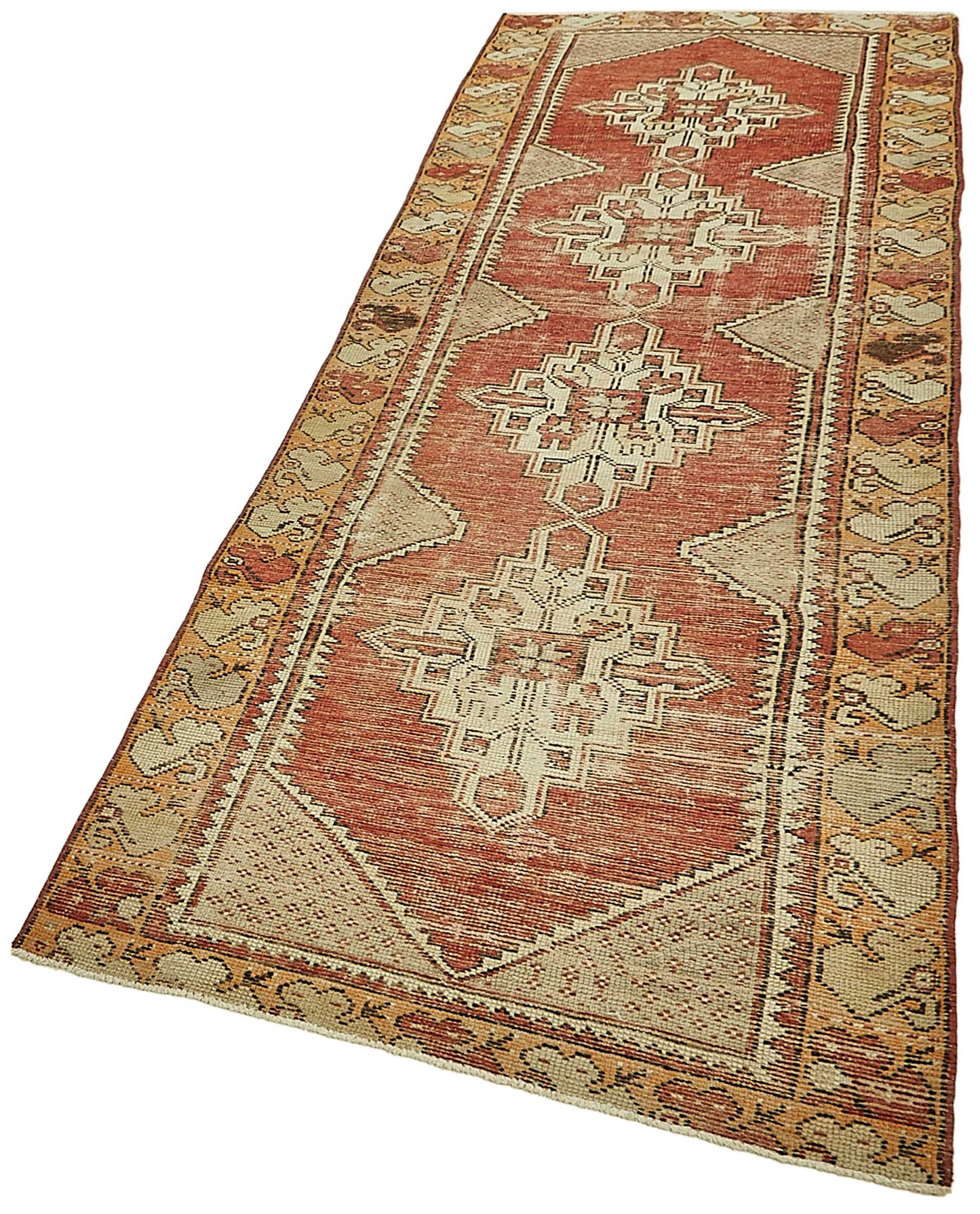 3x10 Beige Anatolian Runner Rug - 49940