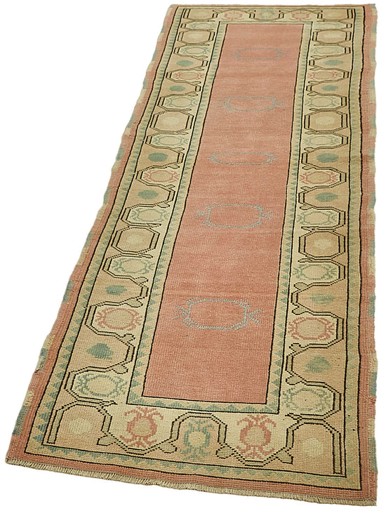 3x9 Beige Anatolian Runner Rug - 49941