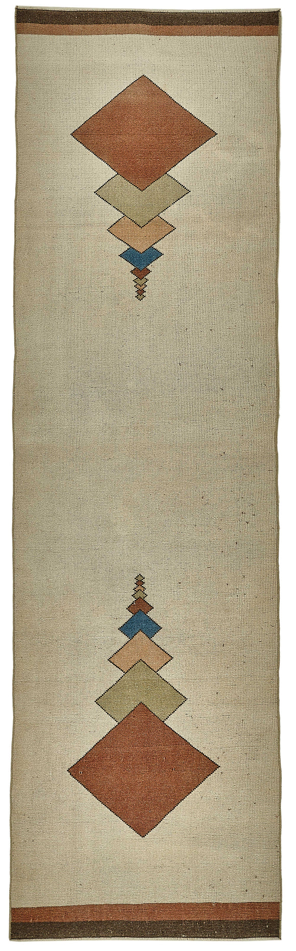 3x10 Beige Anatolian Runner Rug - 49942