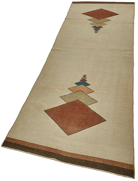 3x10 Beige Anatolian Runner Rug - 49942