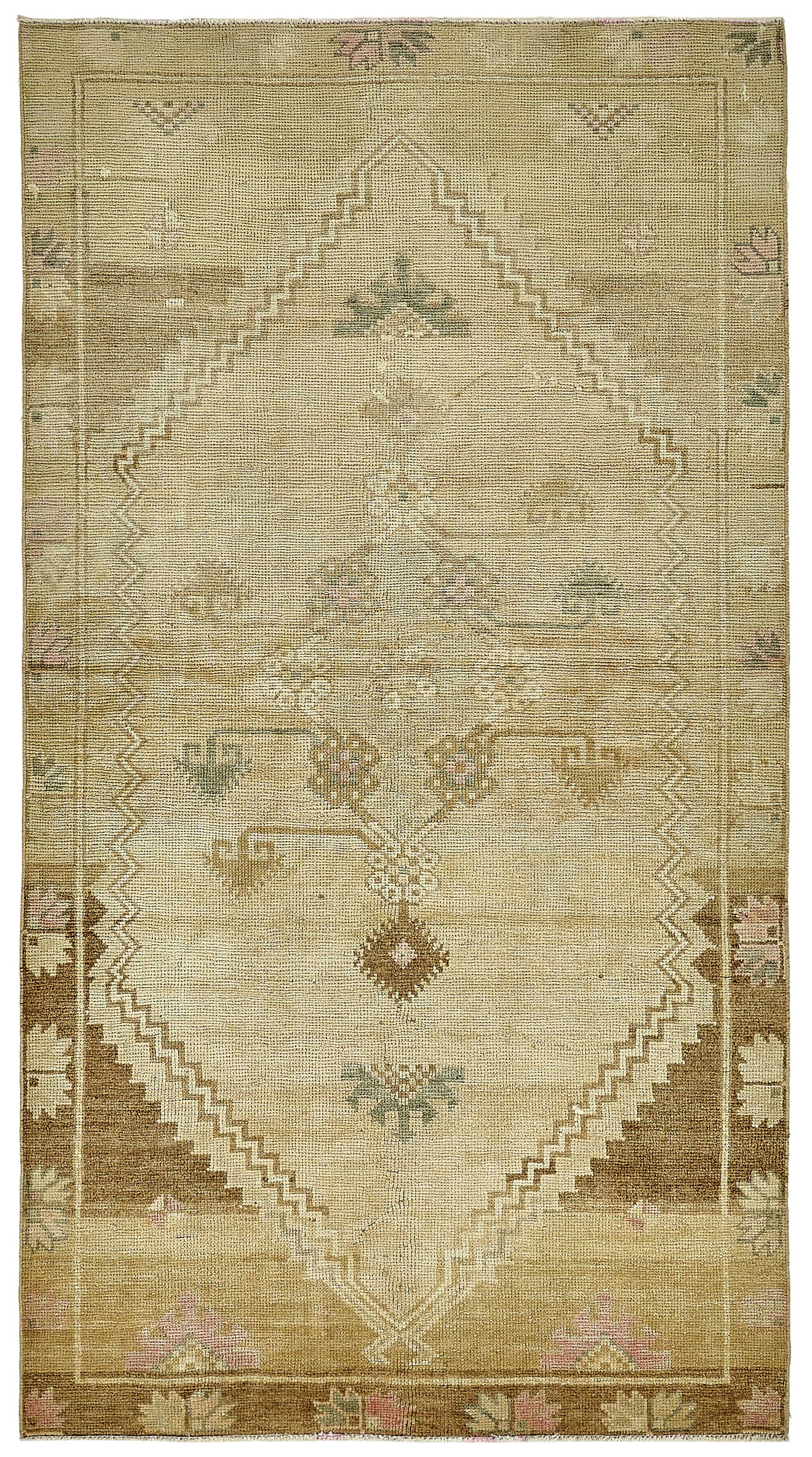 4x7 Beige Small Oriental Rug - 49944