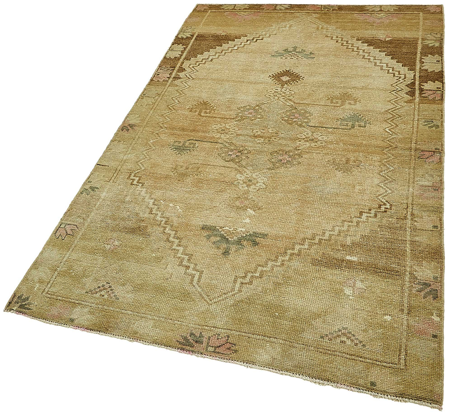 4x7 Beige Small Oriental Rug - 49944