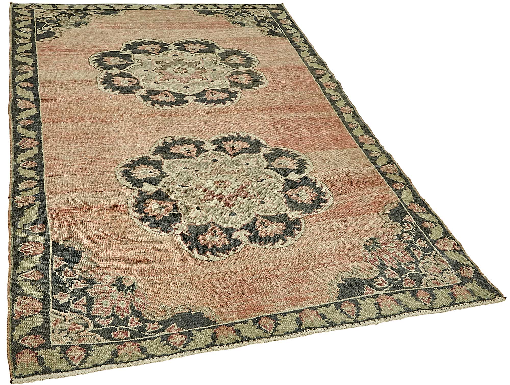 5x7 Beige Small Oriental Rug - 49946