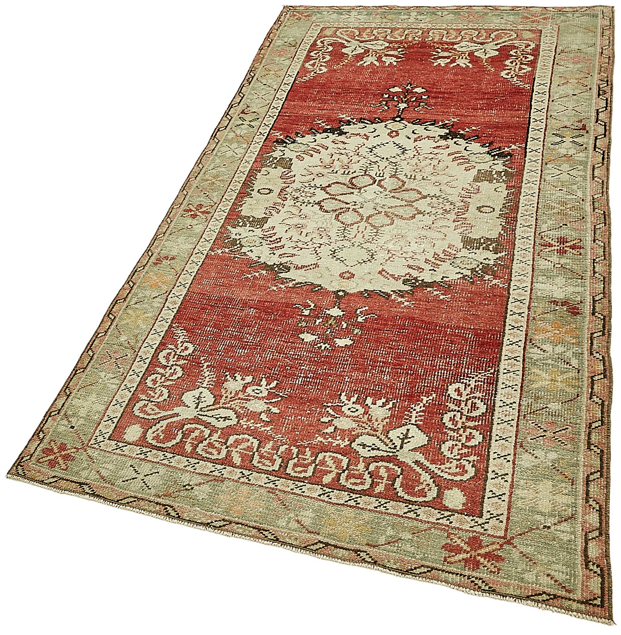 3x7 Beige Small Oriental Rug - 49948
