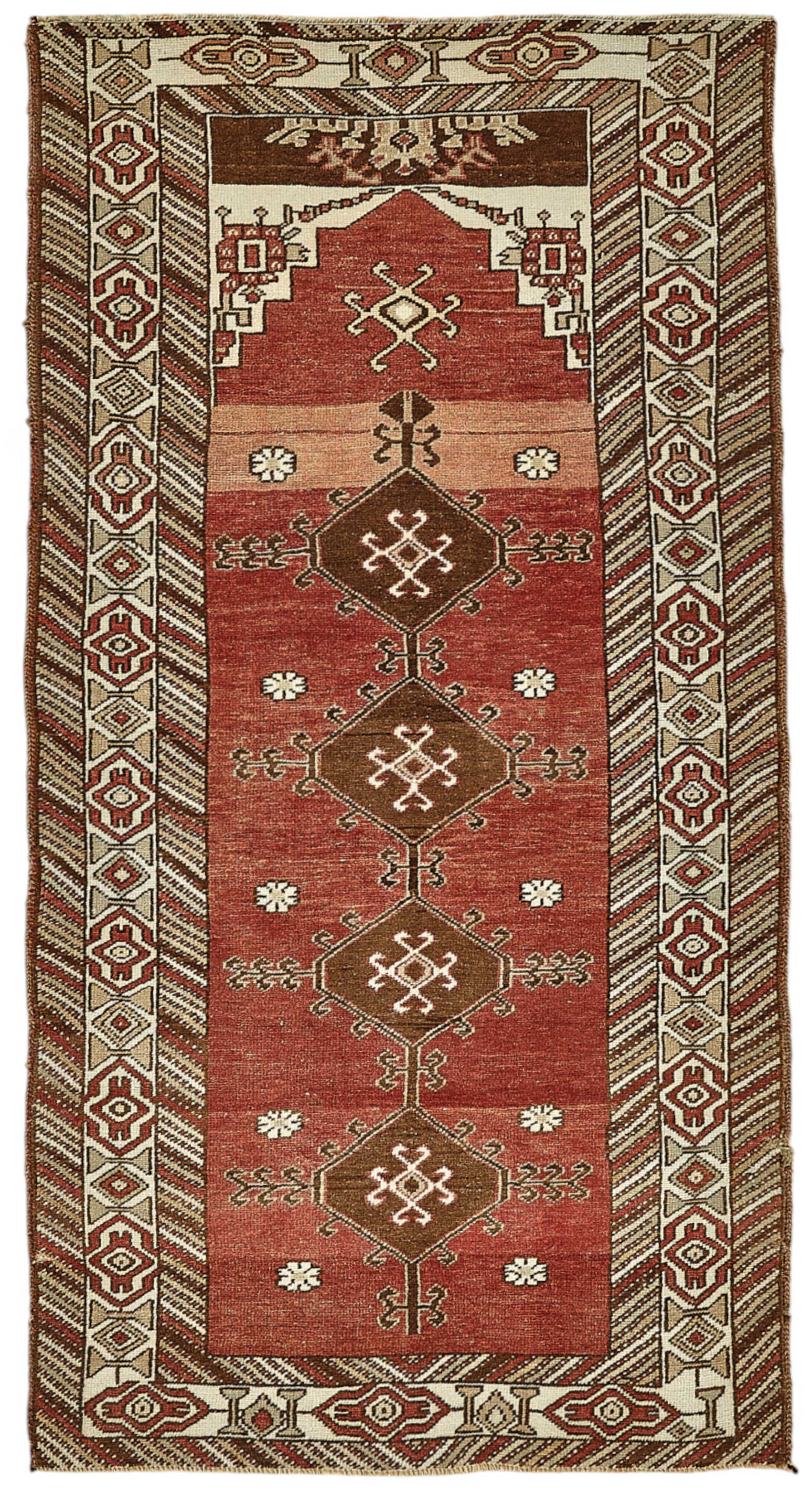 3x6 Beige Small Oriental Rug - 49949