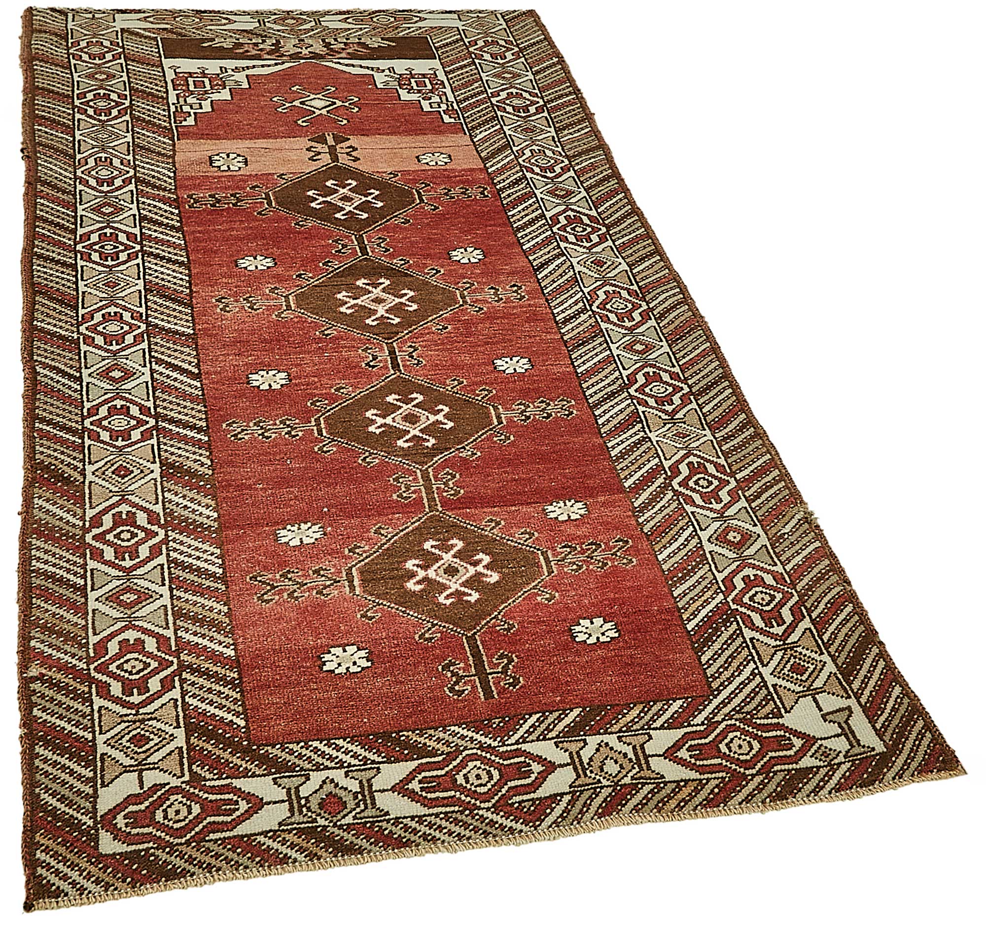 3x6 Beige Small Oriental Rug - 49949