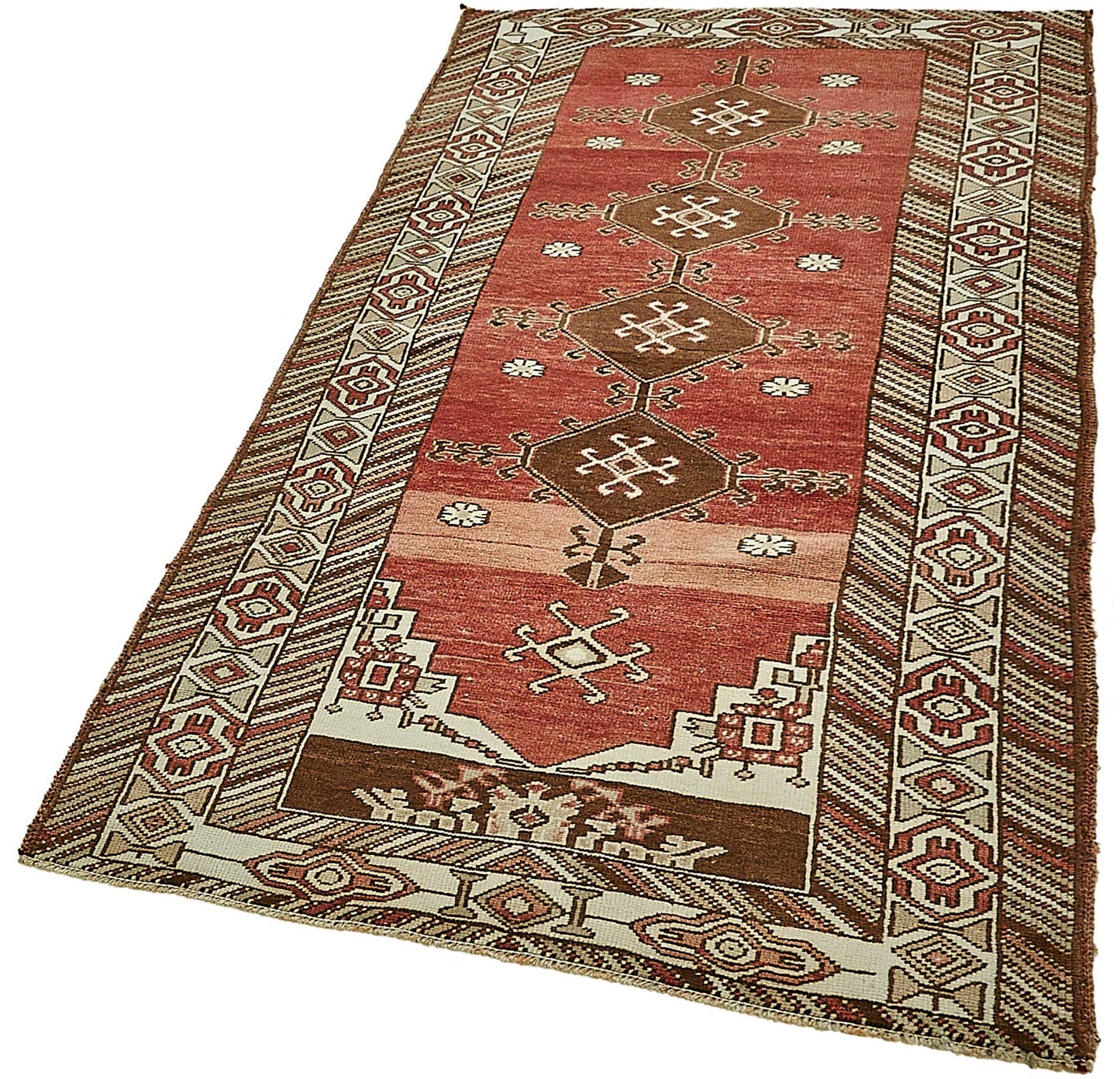 3x6 Beige Small Oriental Rug - 49949