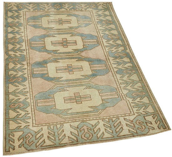 3x4 Beige Small Oriental Rug - 49951