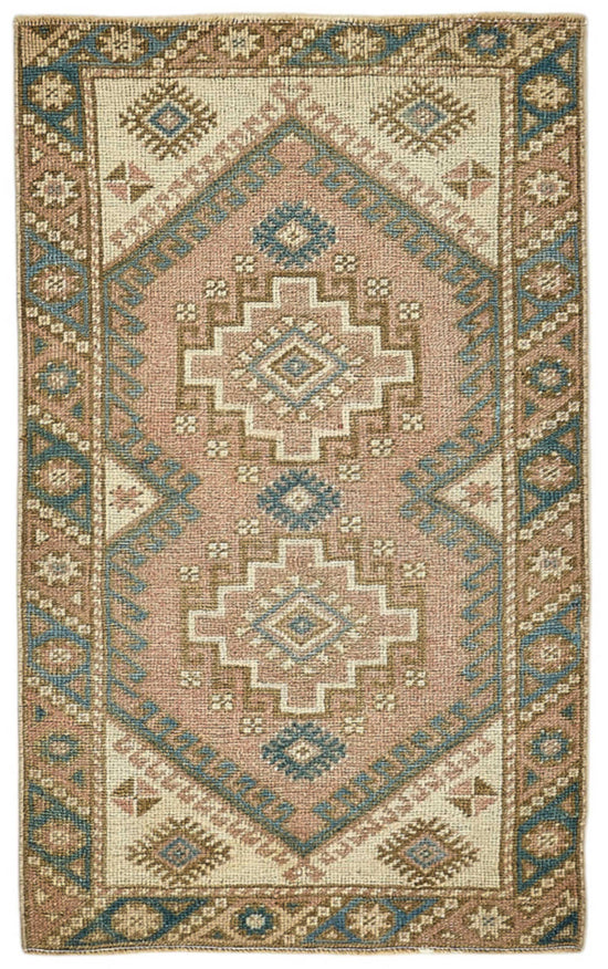 2x4 Beige Small Oriental Rug - 49952
