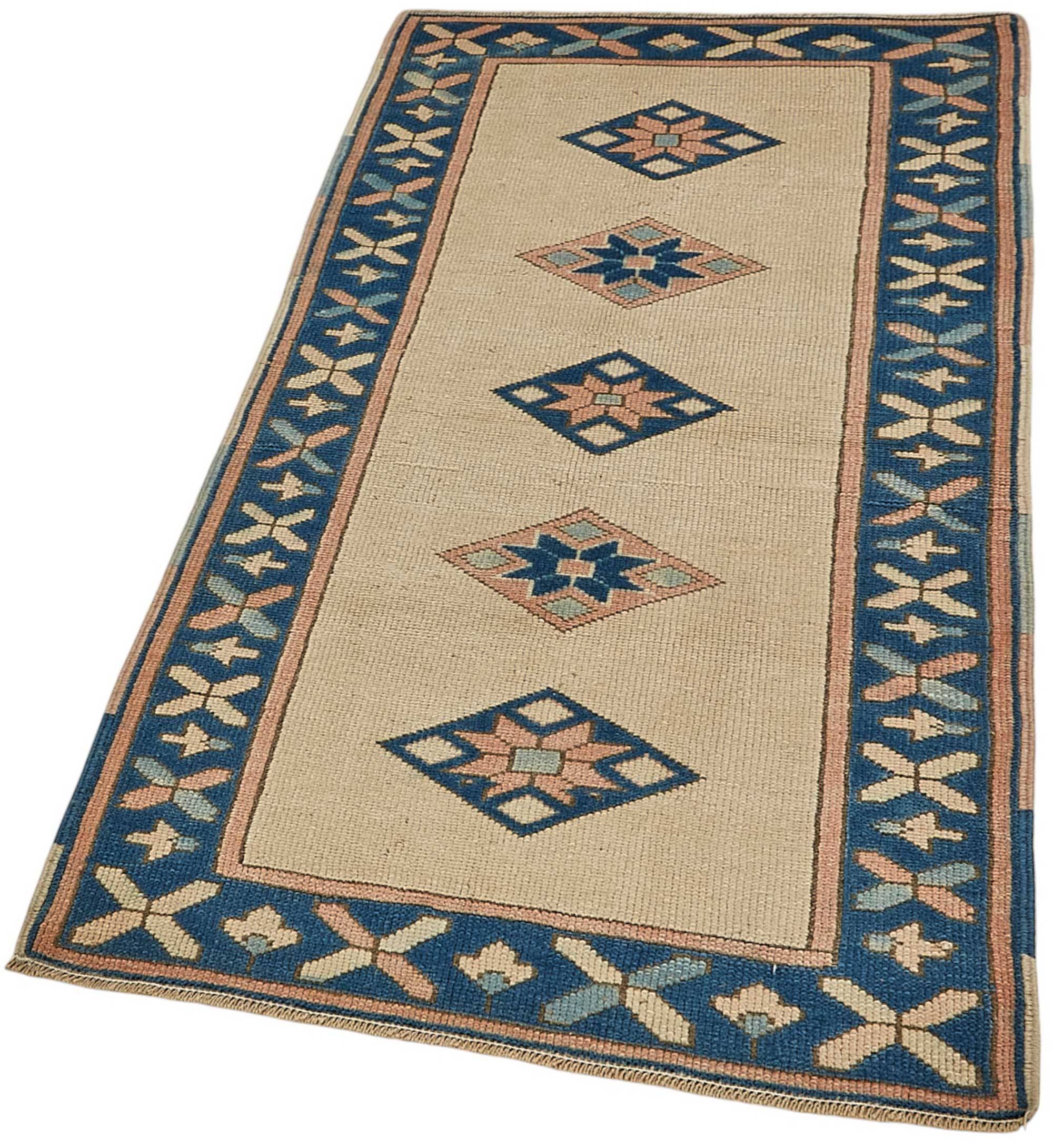2x5 Beige Small Oriental Rug - 49953