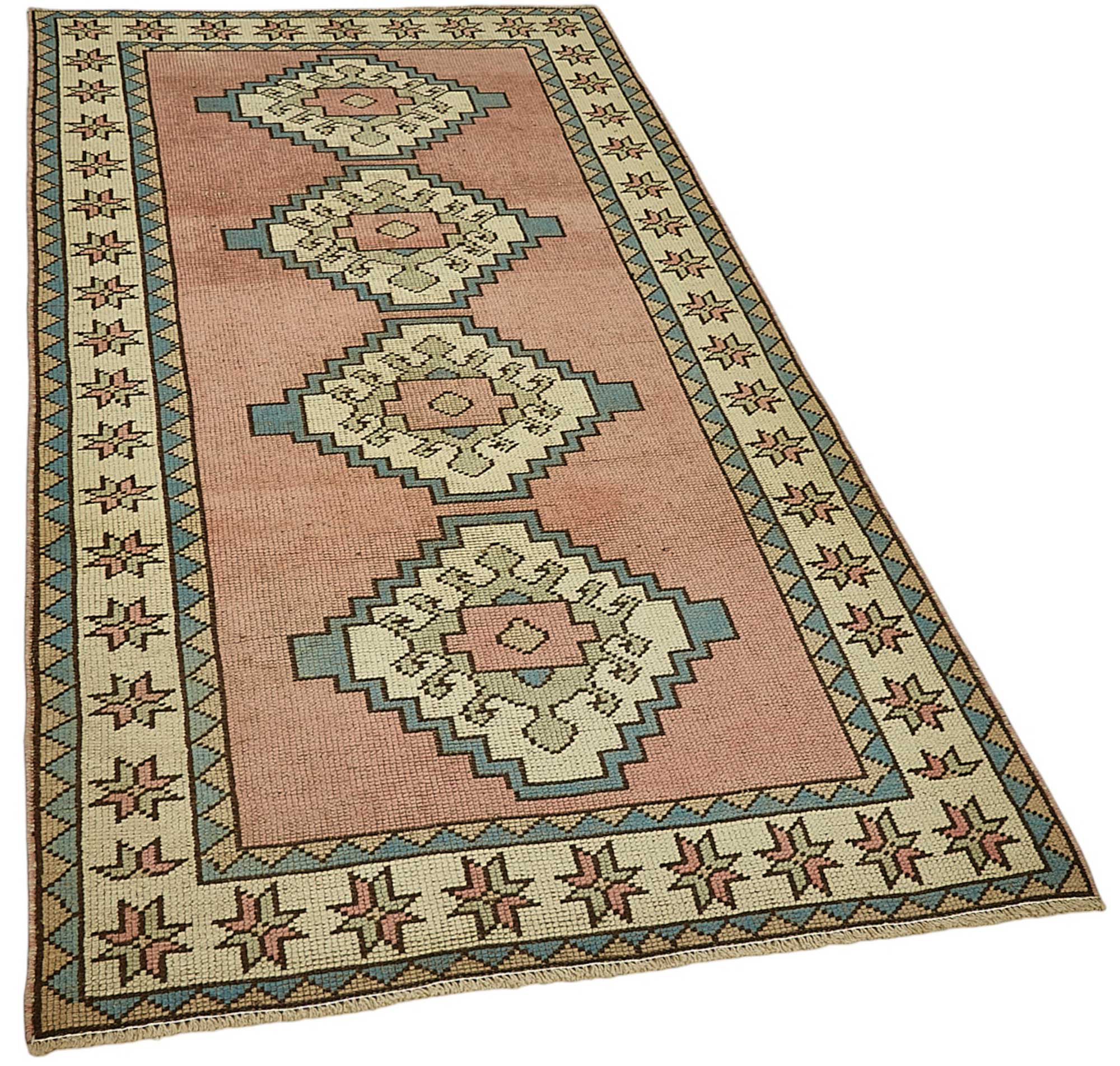 3x6 Beige Small Oriental Rug - 49954