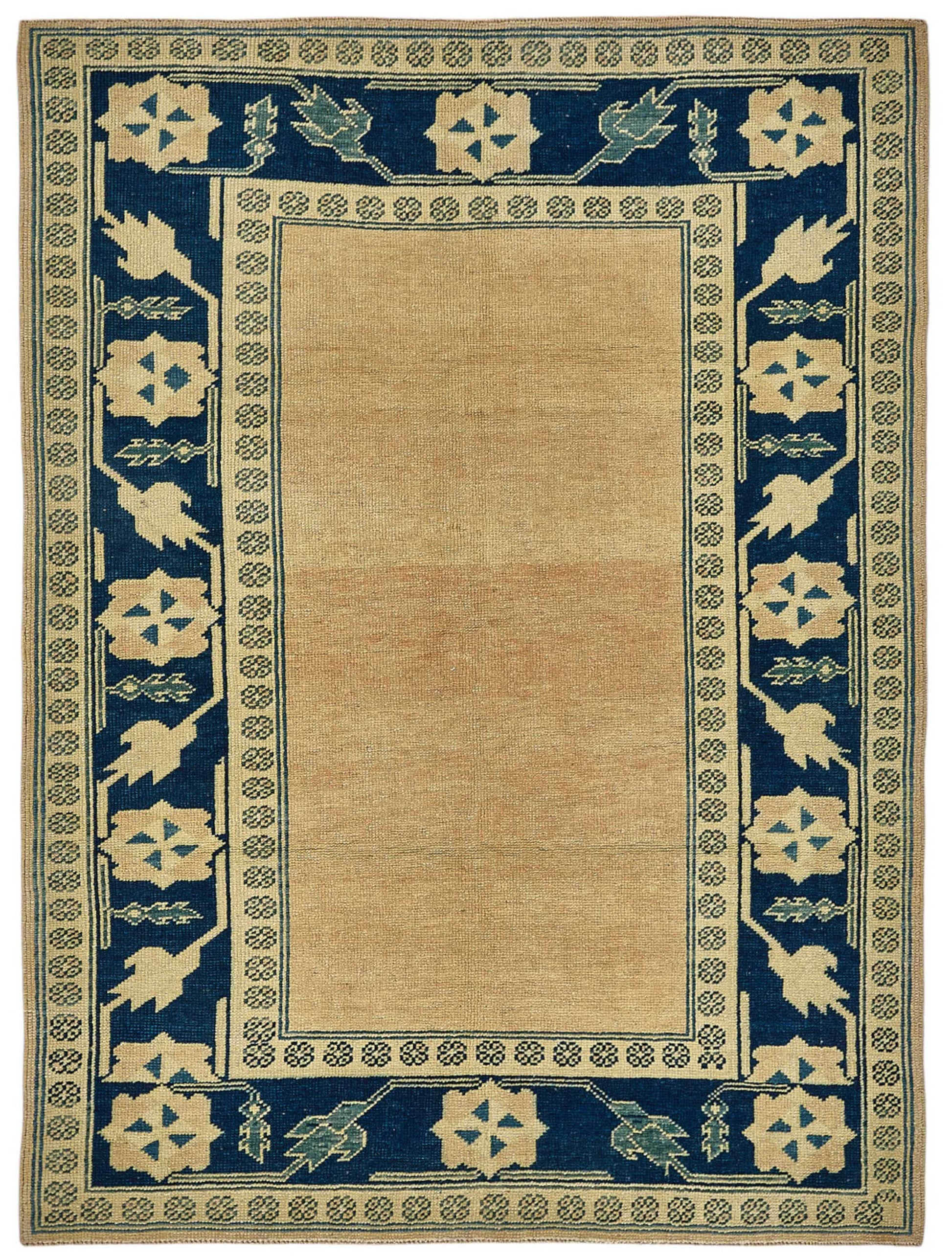 5x6 Beige Small Oriental Rug - 49955