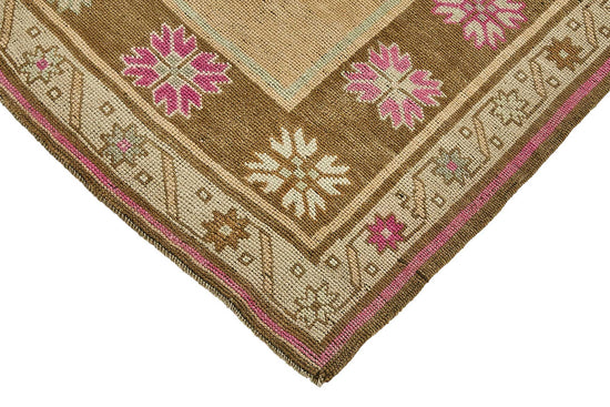 5x9 Beige Handmade Oriental Rug - 49956