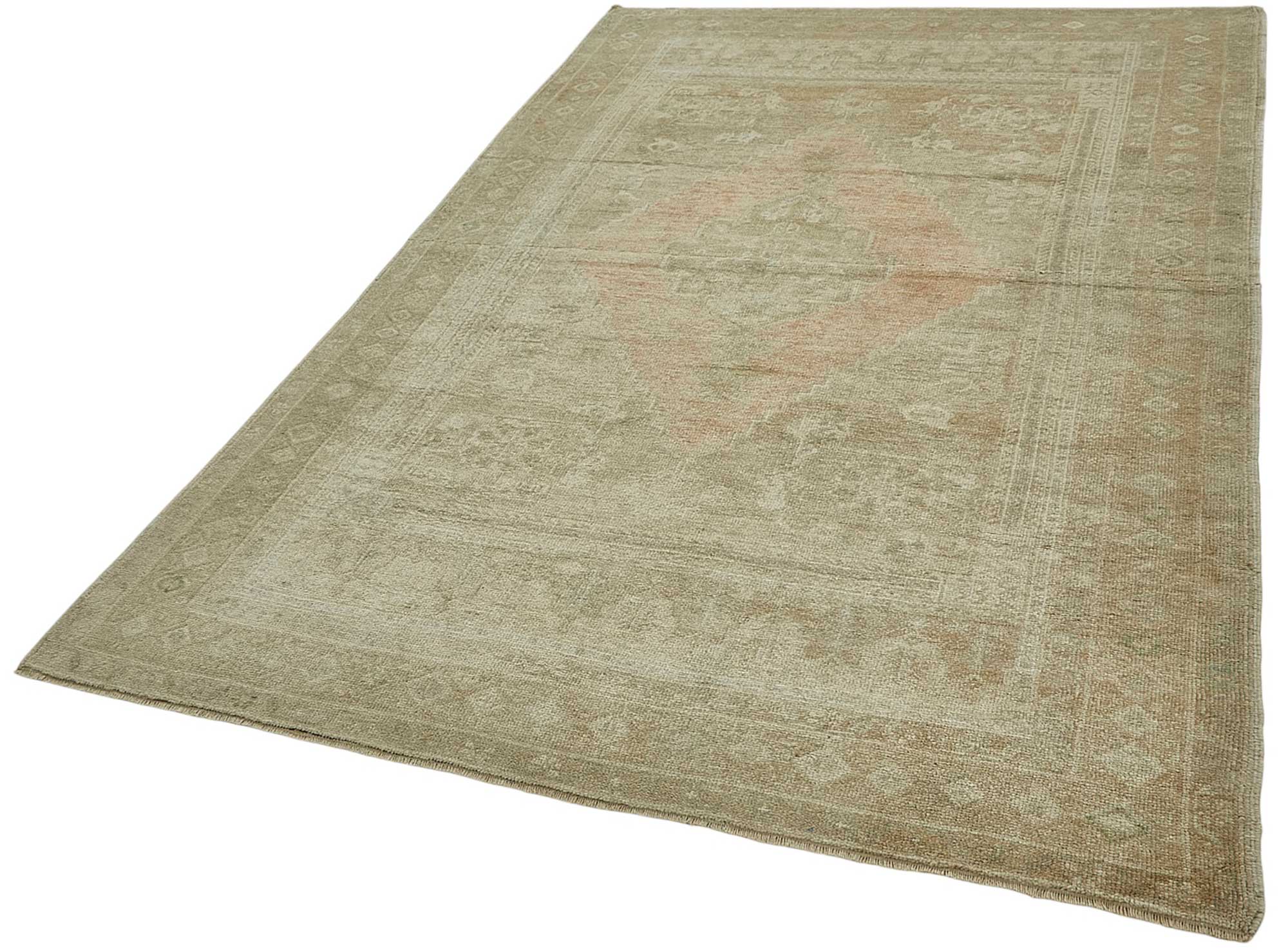 5x8 Beige Small Oriental Rug - 49957