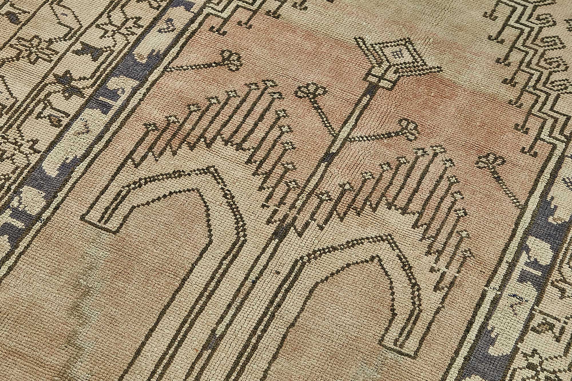 3x6 Beige Small Oriental Rug - 49958