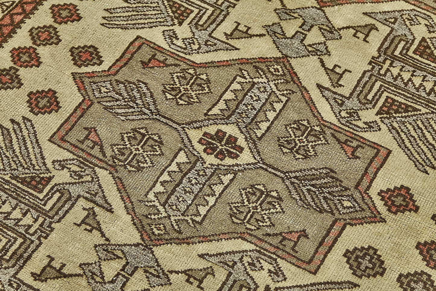 3x6 Beige Small Oriental Rug - 49959