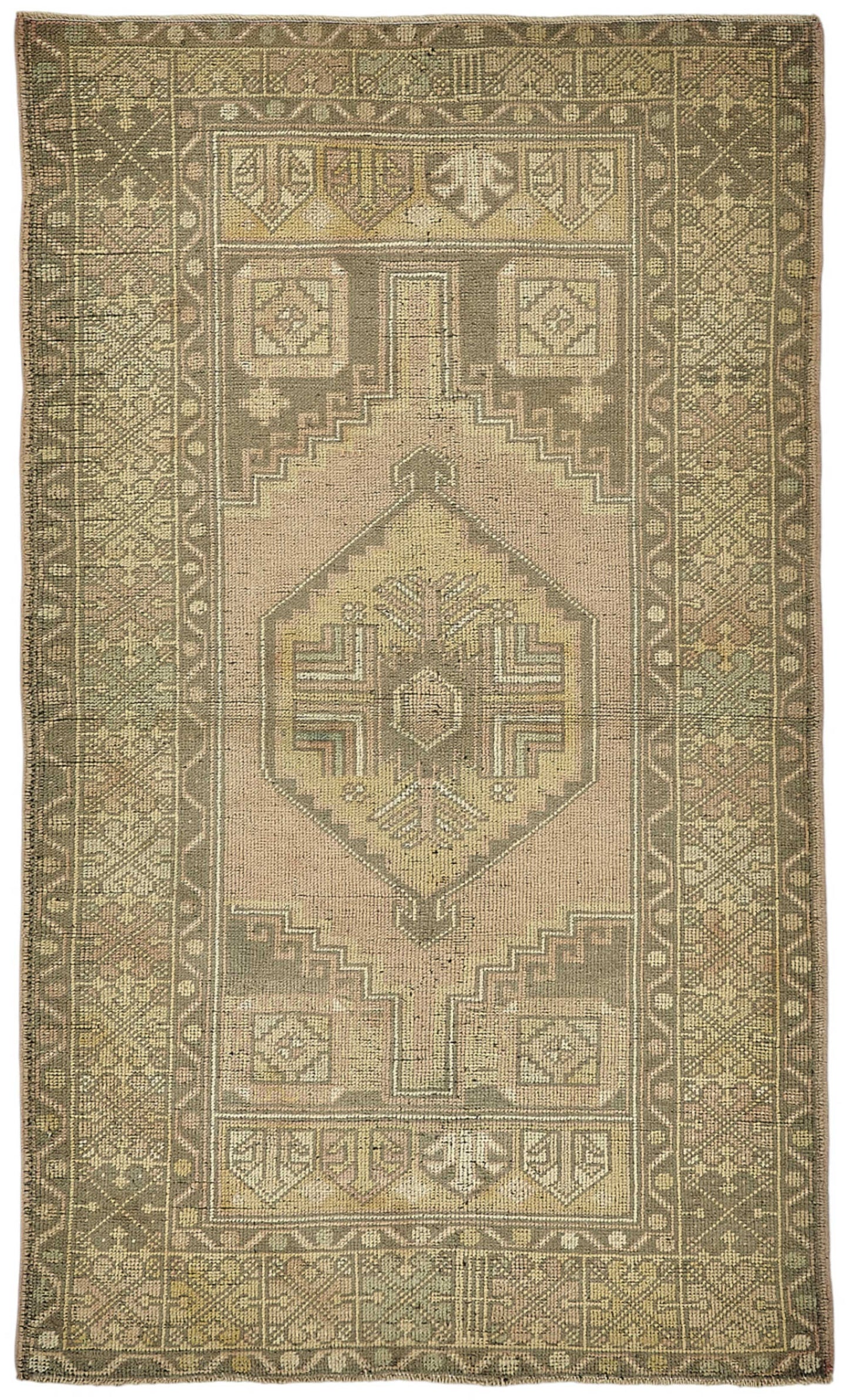 3x6 Beige Small Oriental Rug - 49960