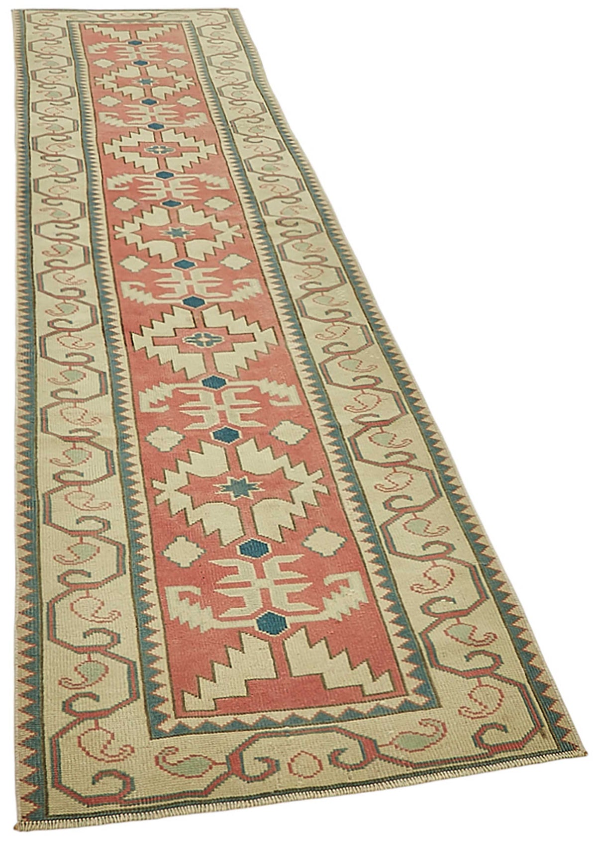 3x10 Hand-Knotted Anatolian Rug - 49963