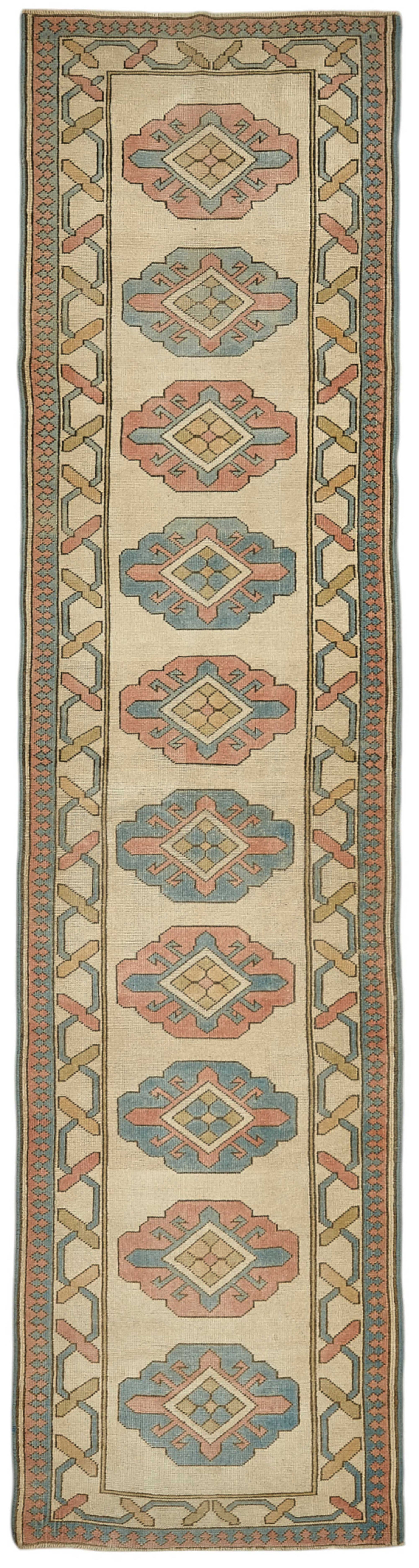 3x12 Beige Anatolian Runner Rug - 49966